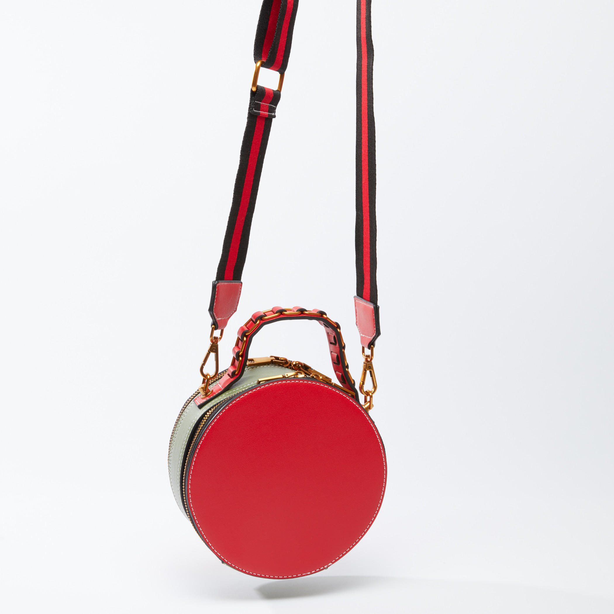 حقيبة كروس بودي مستديرة بسحّاب إغلاق وتزيينات-women-bagsandwallets-handbags-image-3