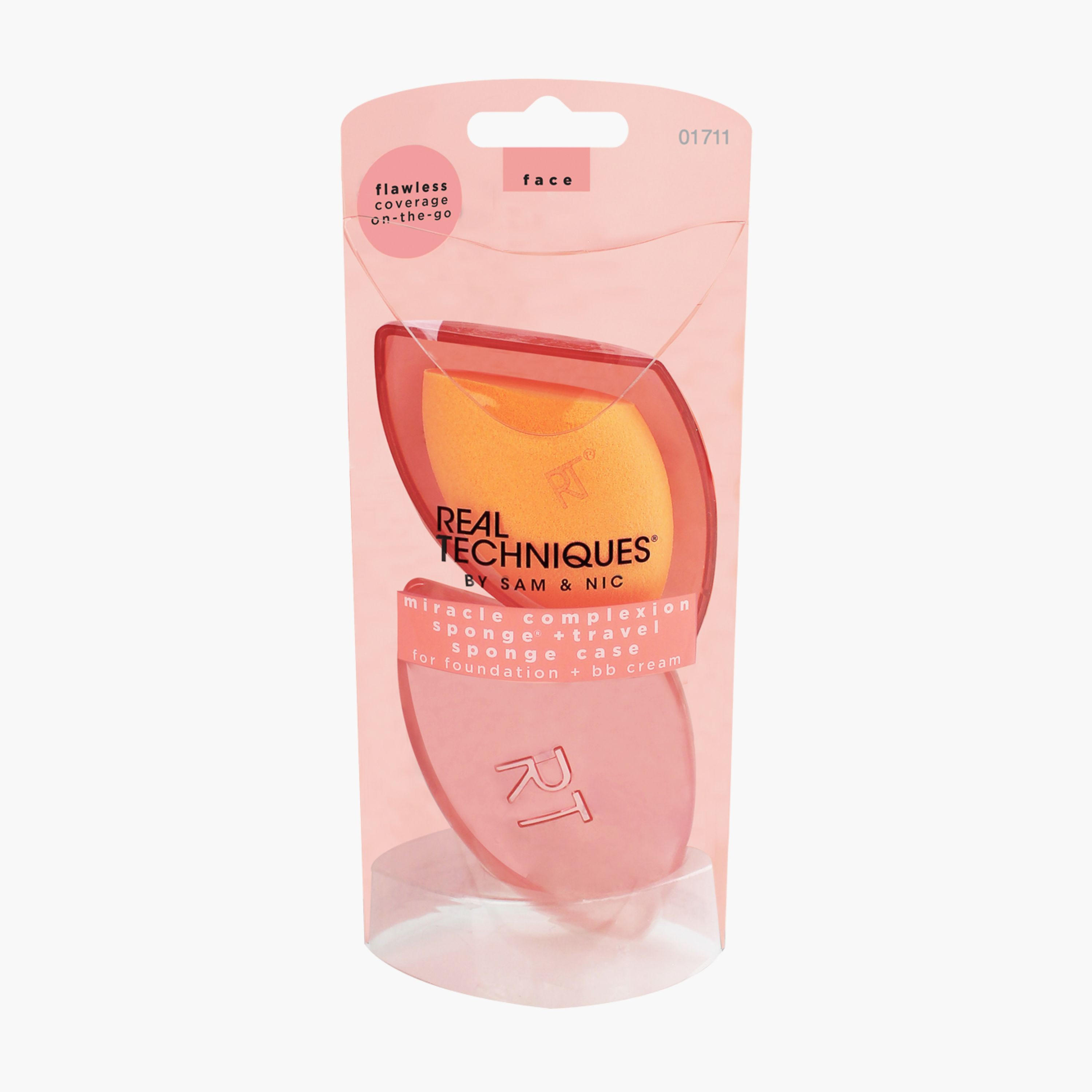 Real Techniques Miracle Complexion Sponge + Travel Case-beautyandpersonalcare-makeup-brushesandaccessories-sponges-image-1