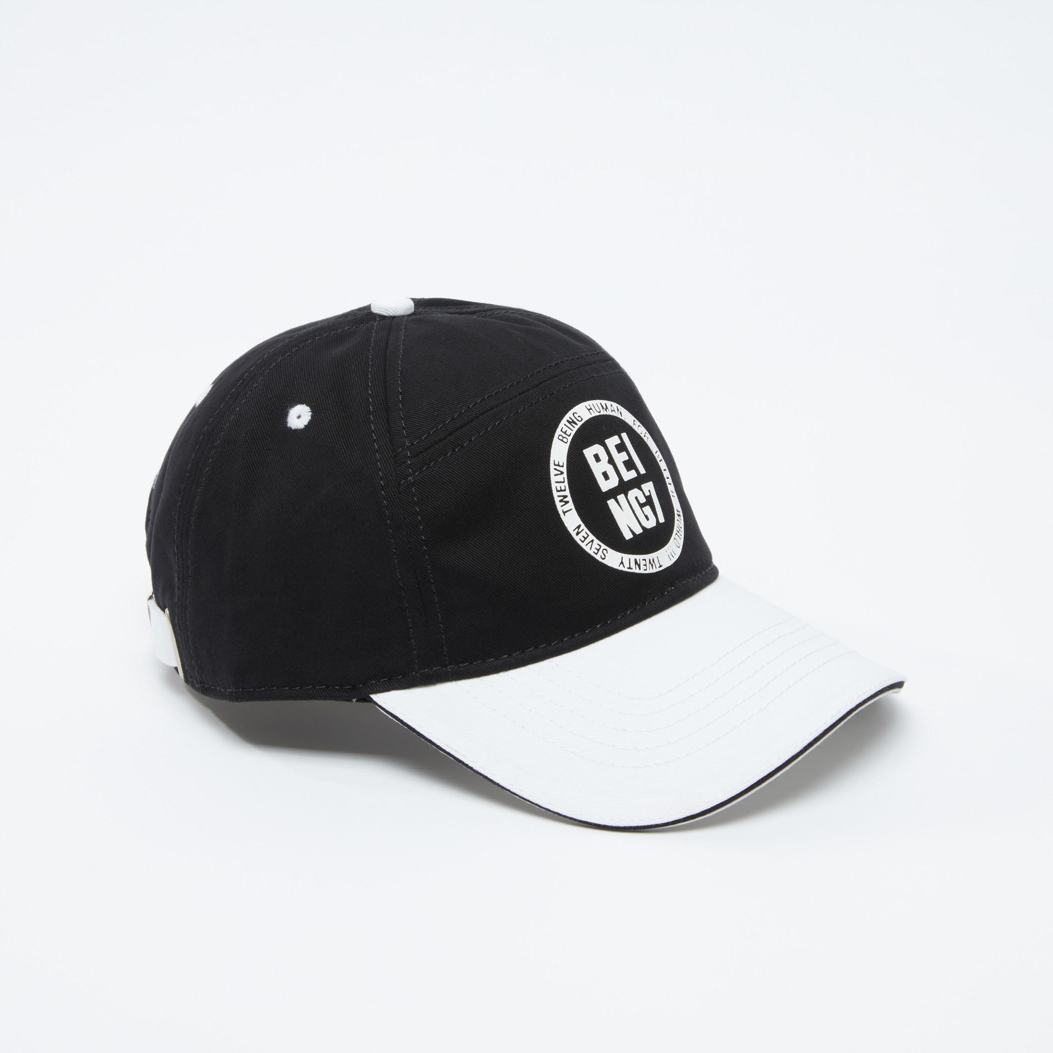 Being Human Printed Cap with Tuck-In Closure-men-caps-image-1