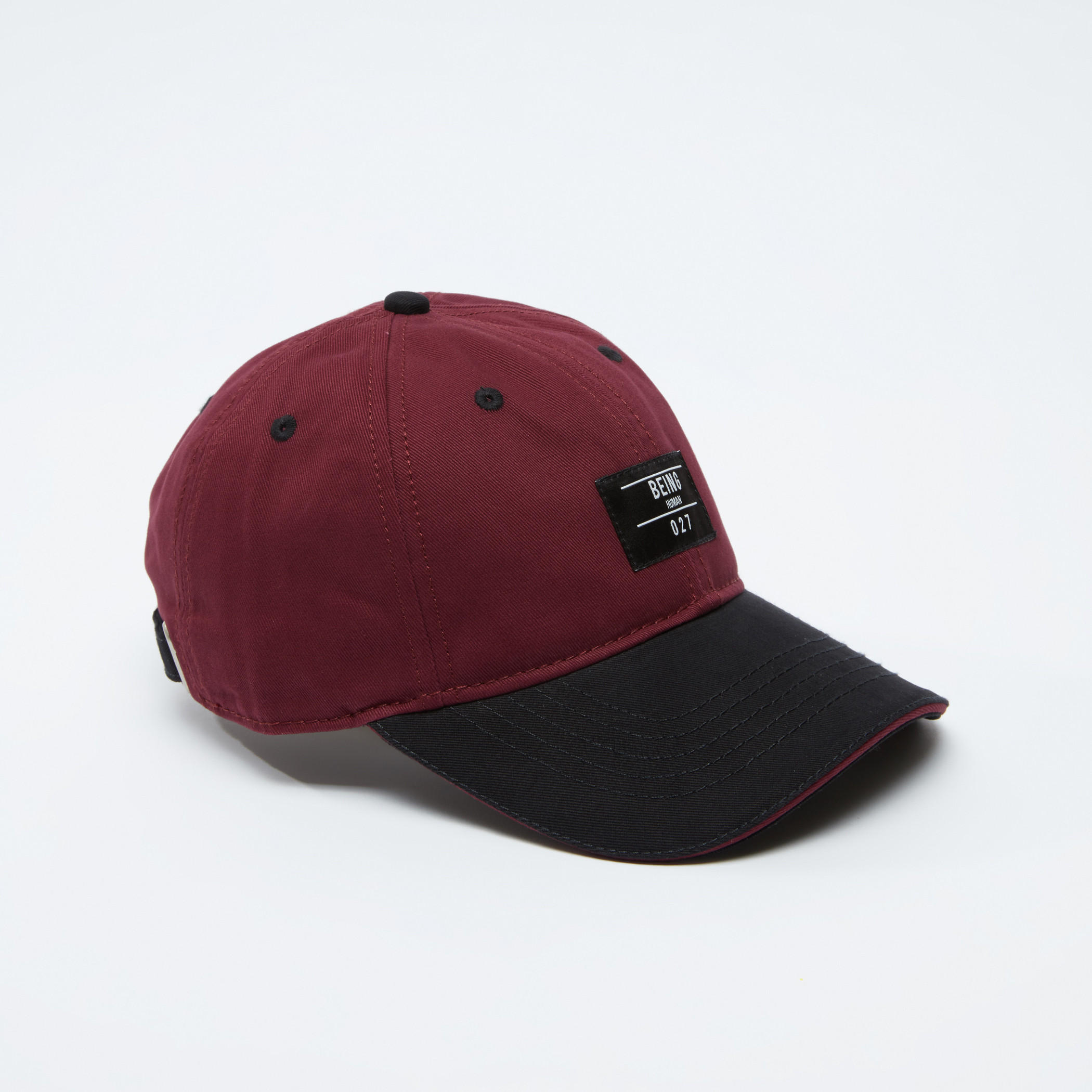 Being Human Embroidered Cap with Tuck-In Closure-men-caps-image-1