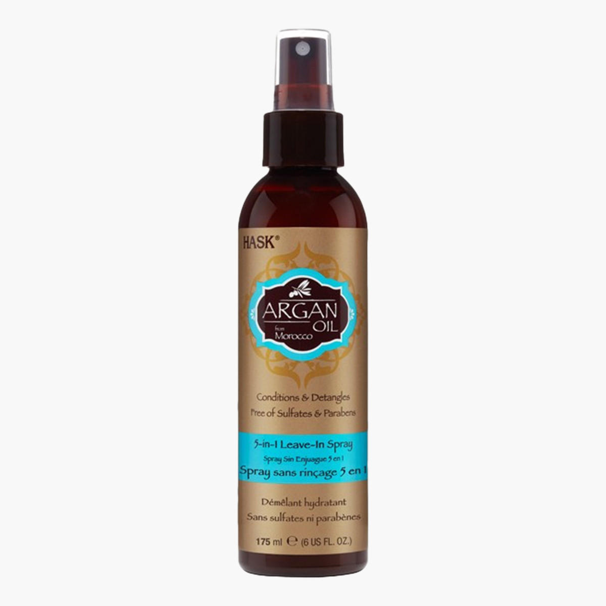 HASK Argan Oil 5-in-1 Leave-In Spray - 175 ml-beautyandpersonalcare-hair-hairstyling-hairsprays-image-1