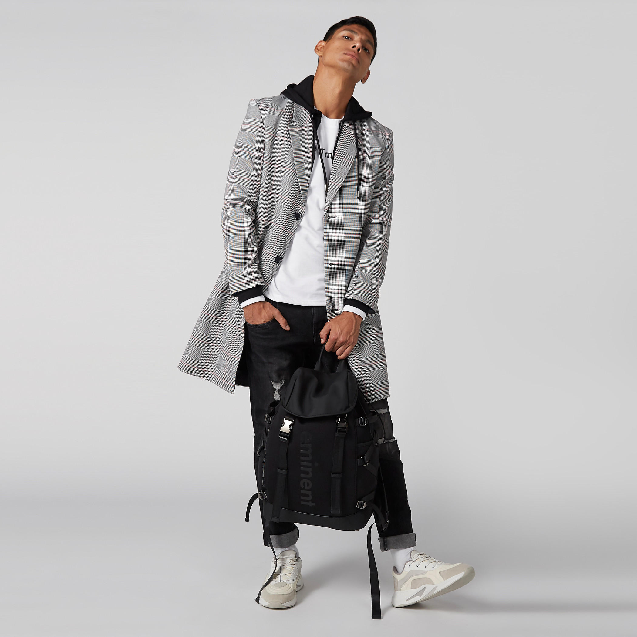 حقيبة ظهر بطيّة وإبزيم إغلاق وطبعات-men-bags-image-2