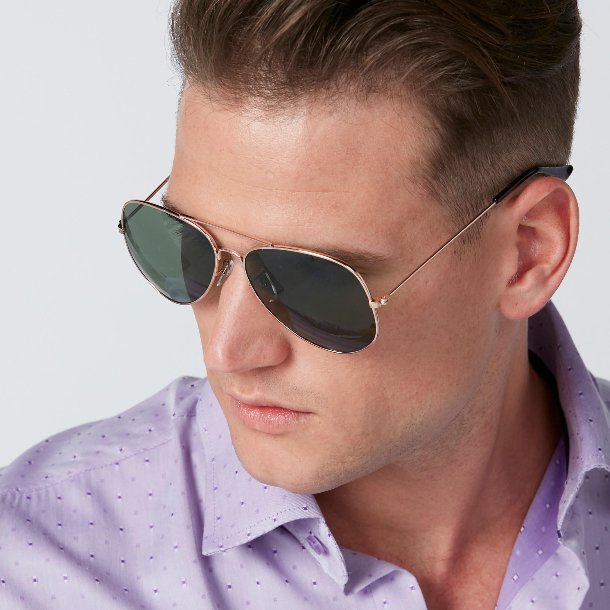 نظّارة شمسية بإطار كامل أفياتور-men-sunglasses-image-2