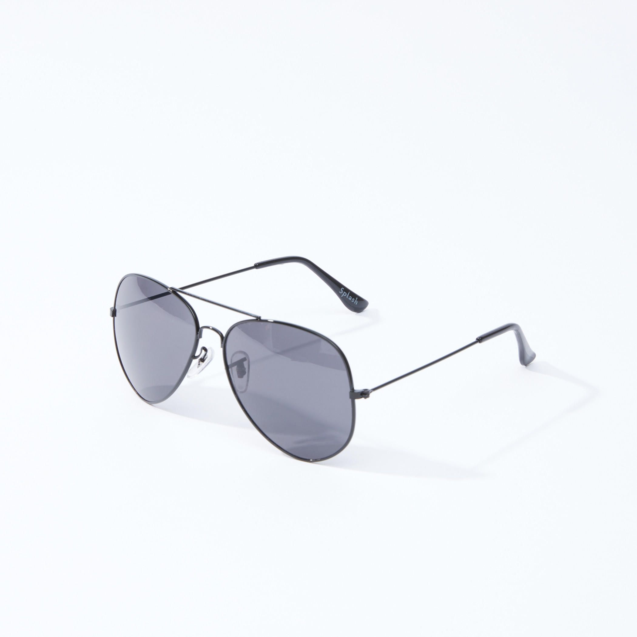 نظّارة شمسية أفياتور بإطار كامل ووسادات للأنف-men-sunglasses-image-1