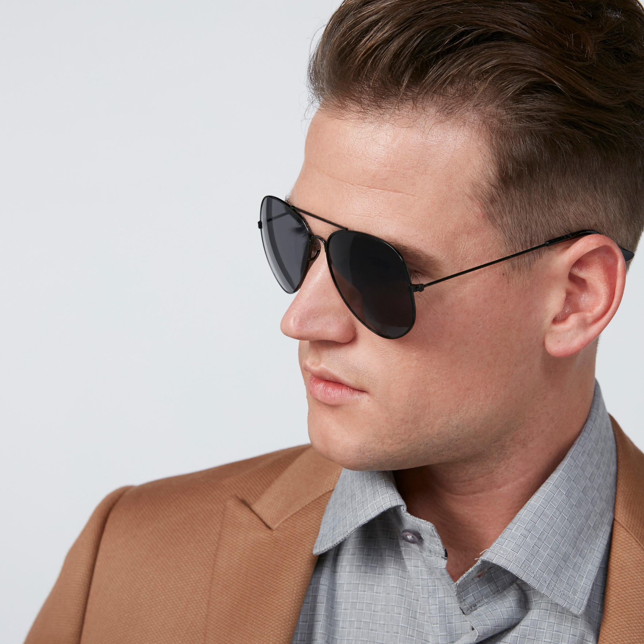 نظّارة شمسية أفياتور بإطار كامل ووسادات للأنف-men-sunglasses-image-2