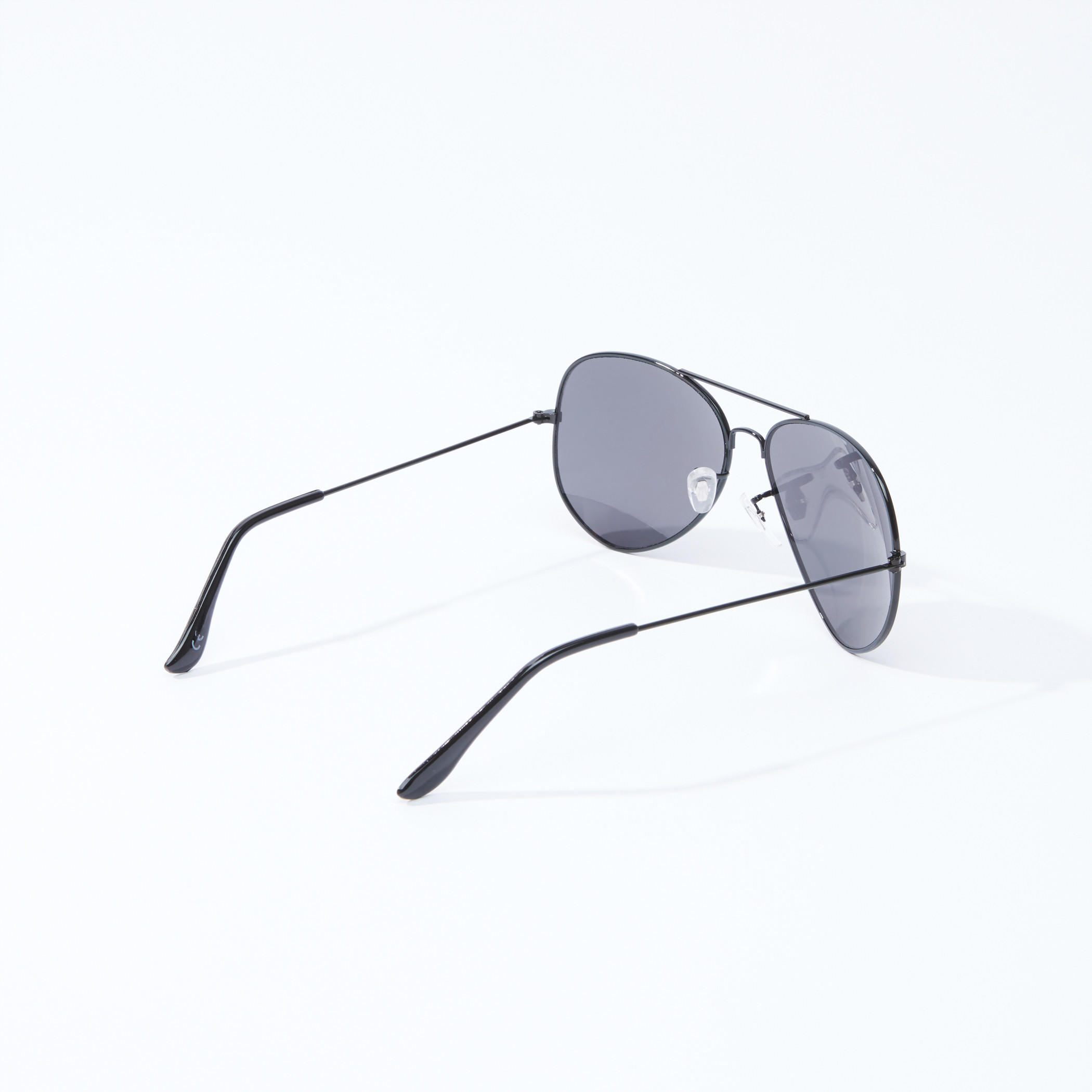 نظّارة شمسية أفياتور بإطار كامل ووسادات للأنف-men-sunglasses-image-3