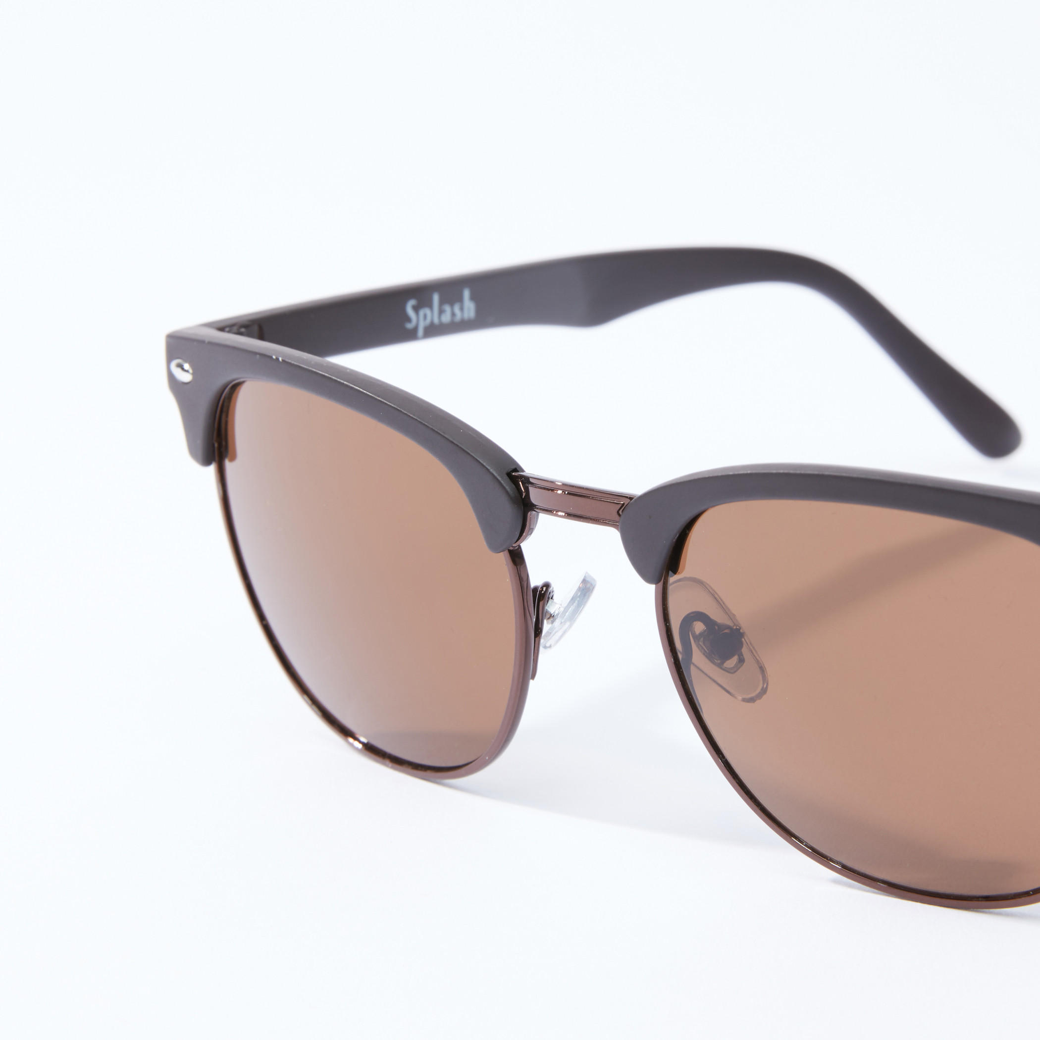نظارة شمسية واي فيرار نصف إطار مع وسادات أنف-men-sunglasses-image-4