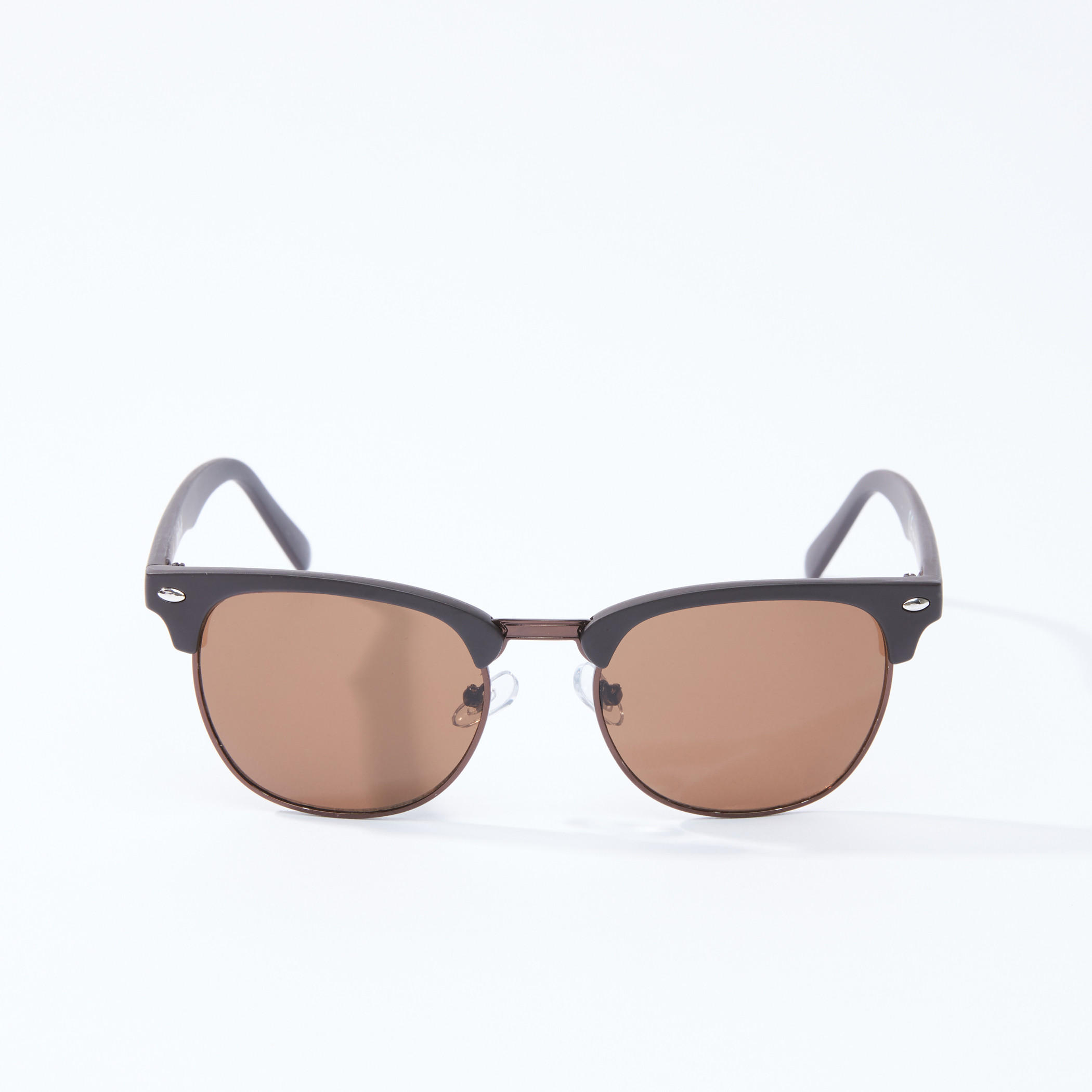 نظارة شمسية واي فيرار نصف إطار مع وسادات أنف-men-sunglasses-image-5