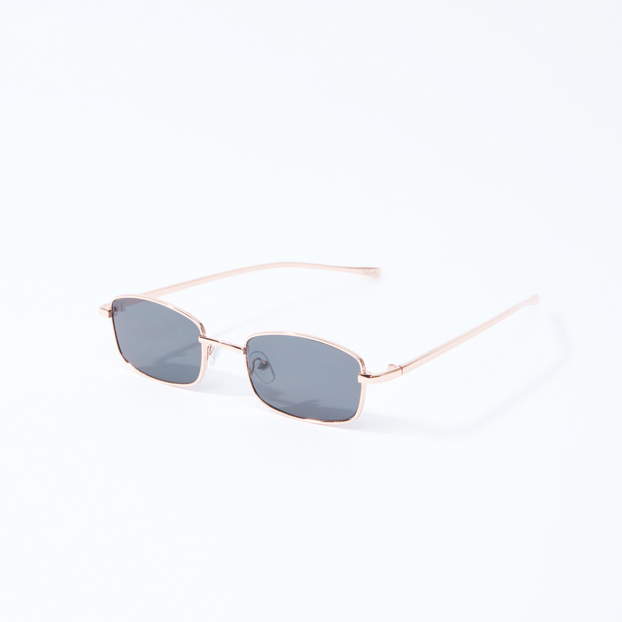 نظّارة شمسية مربّعة بإطار كامل ووسادات للأنف-men-sunglasses-image-1
