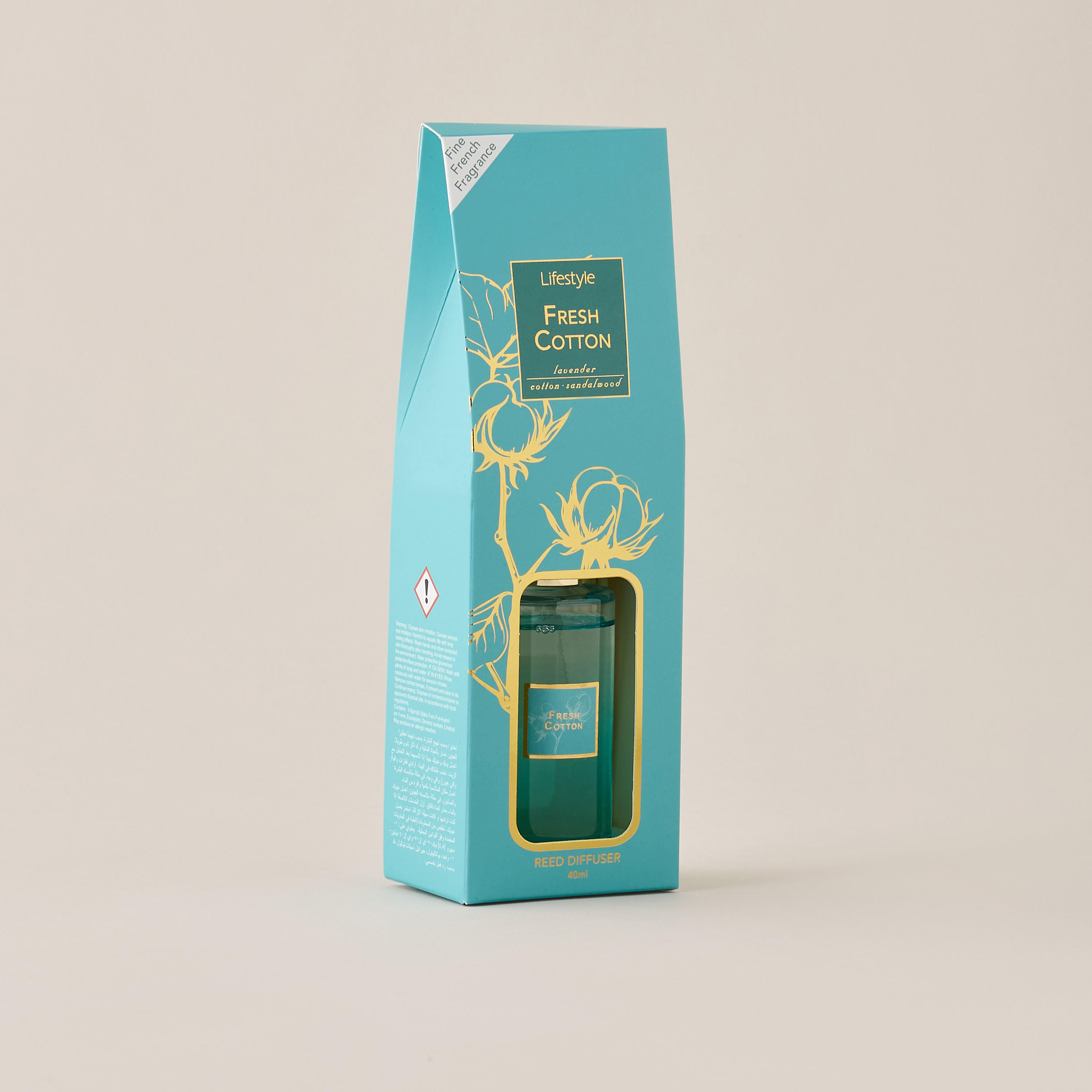 موزّع عطور برائحة أعواد الفانيلا والخزامة - 40 مل-household-homefragrance-reeddiffusers-image-1
