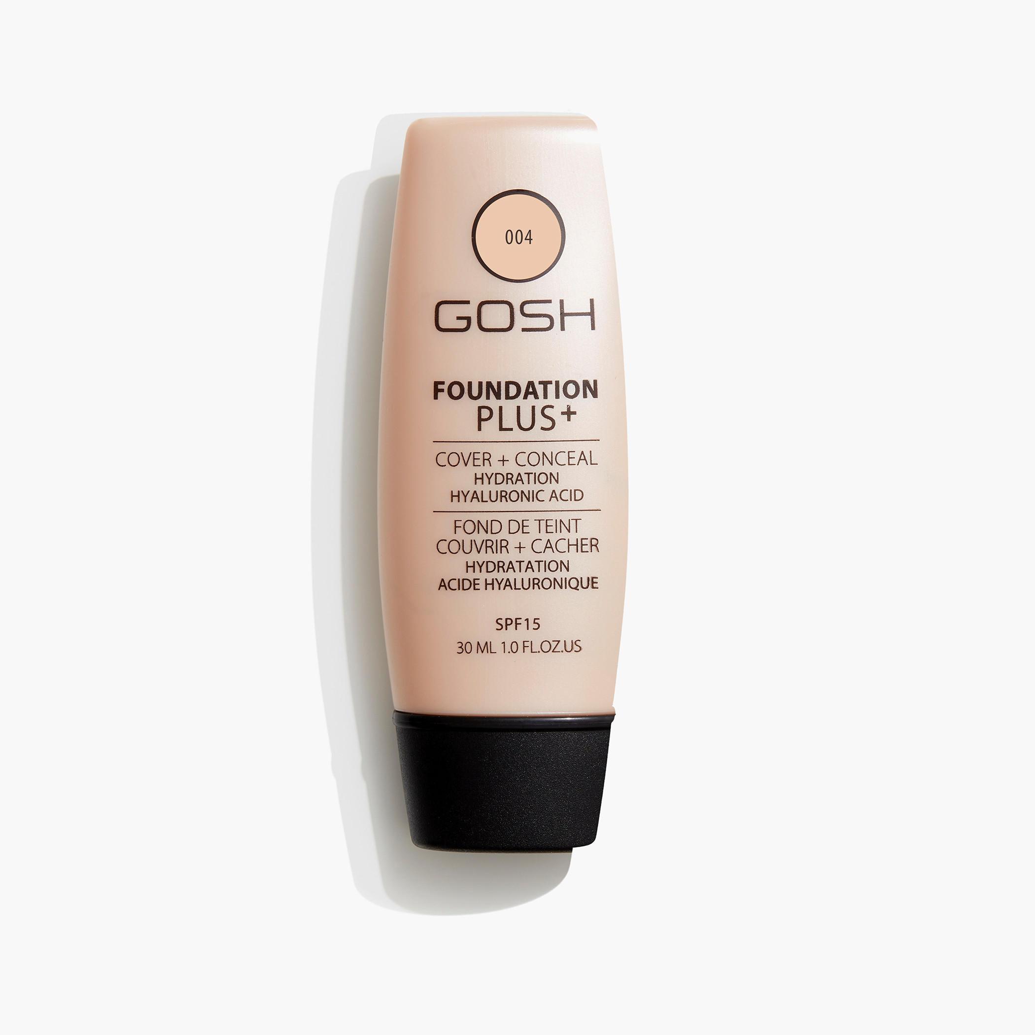 Gosh Foundation Plus with SPF 15 - 30 ml-beautyandpersonalcare-makeup-face-foundations-image-1