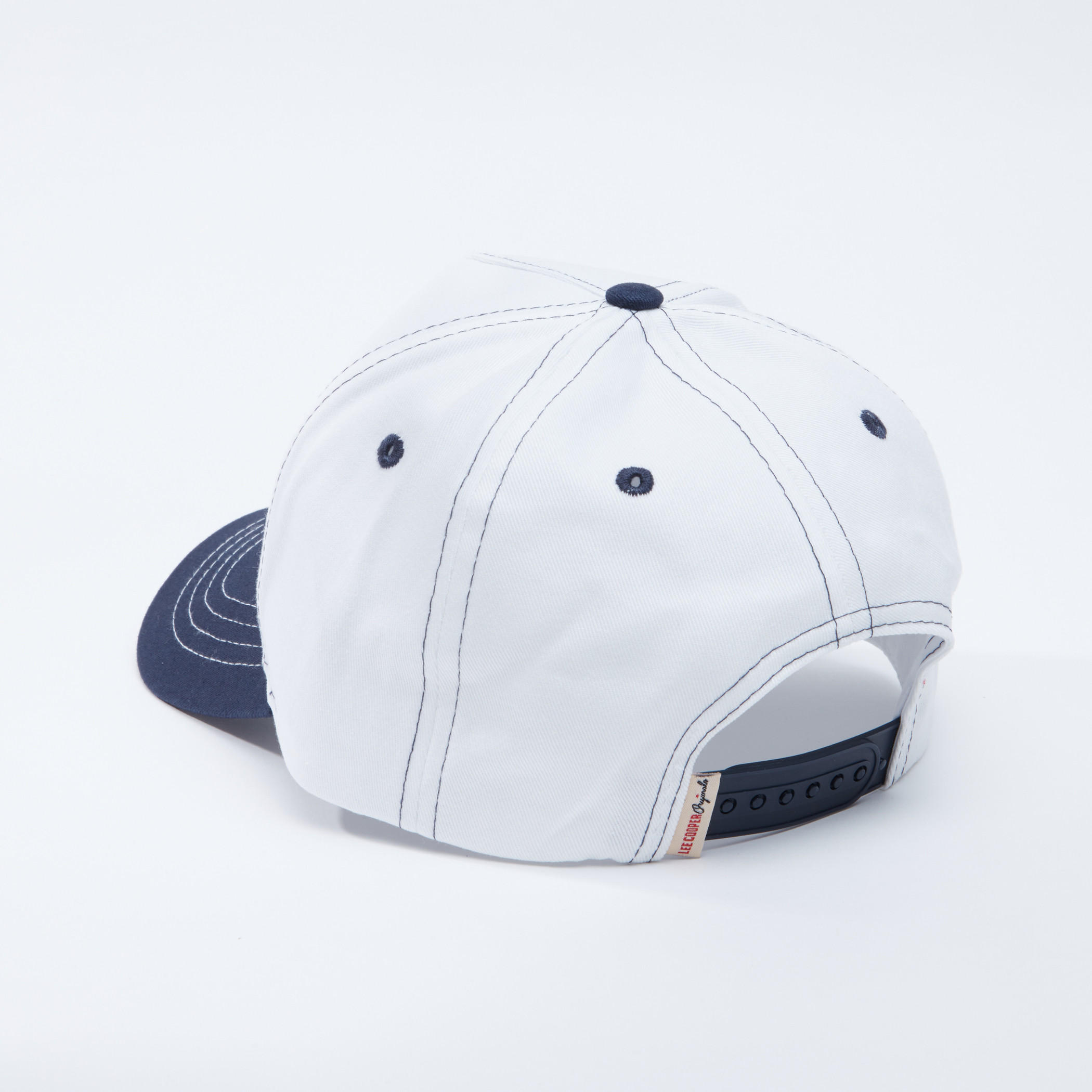 Lee Cooper Stitch Detail Cap with Snap Closure-men-caps-image-2