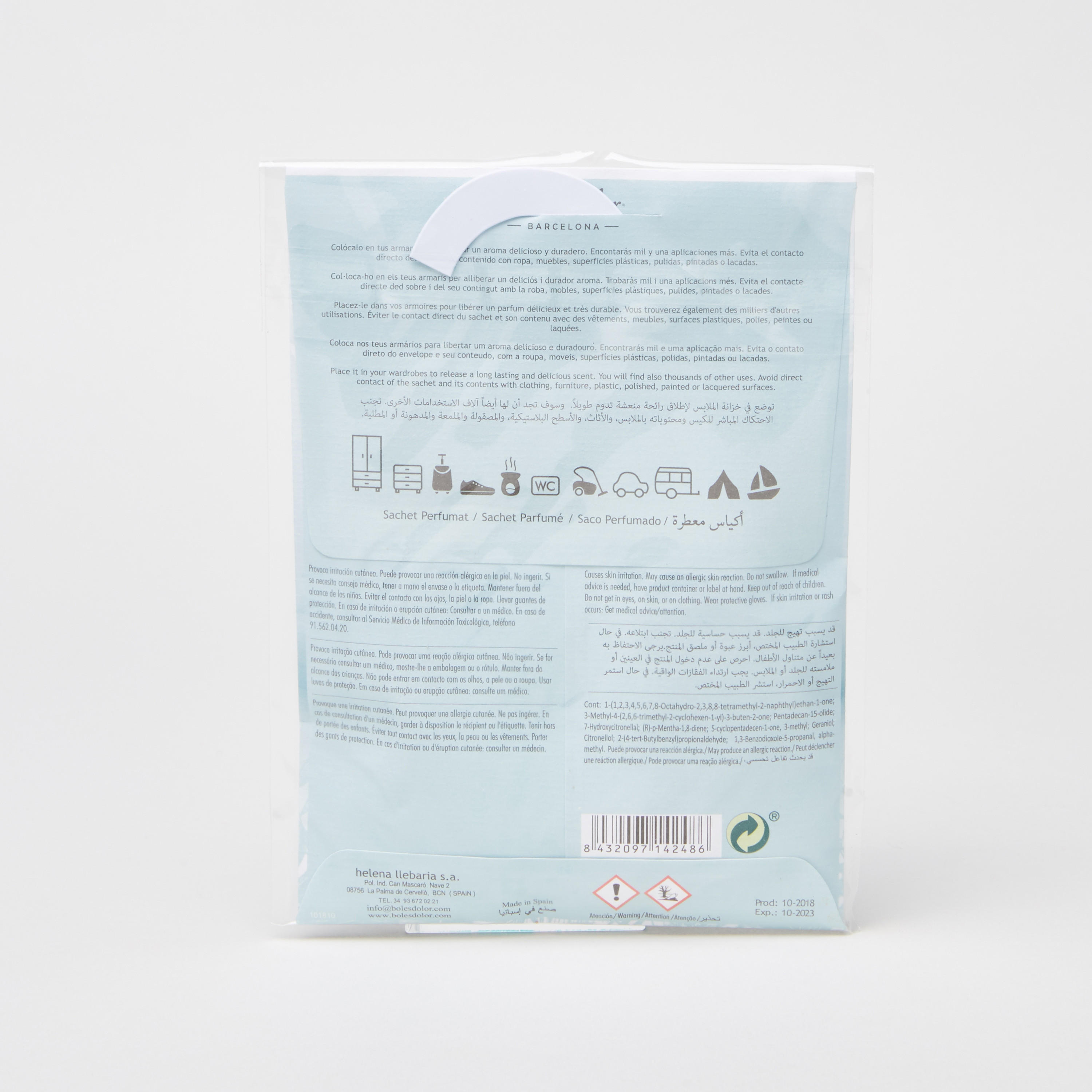 Boles d' Olor Flor de Loto Scented Sachet - 90 ml-household-homefragrance-potpourri-image-2