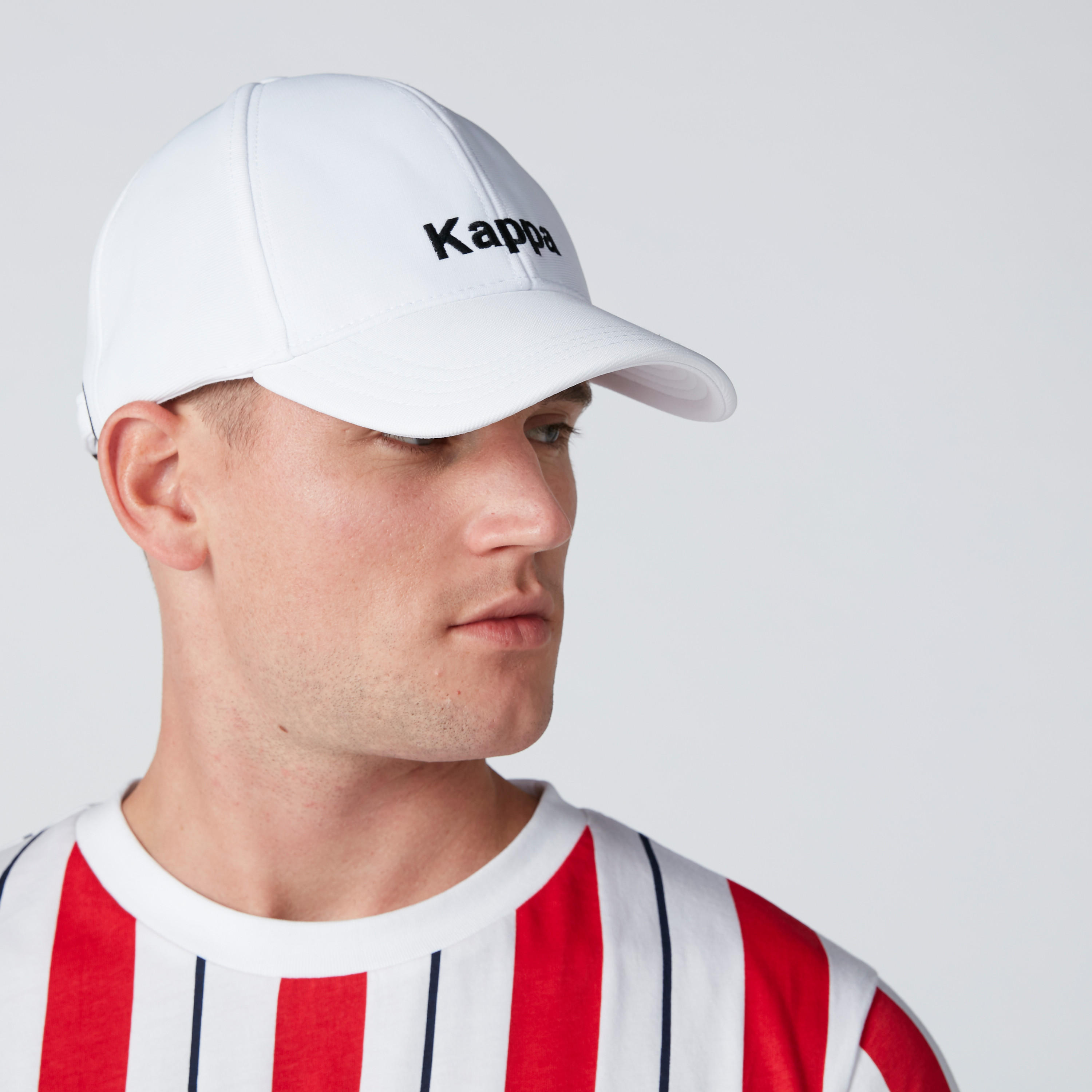 Kappa Embroidered Cap with Tuck-In Closure-men-caps-image-2
