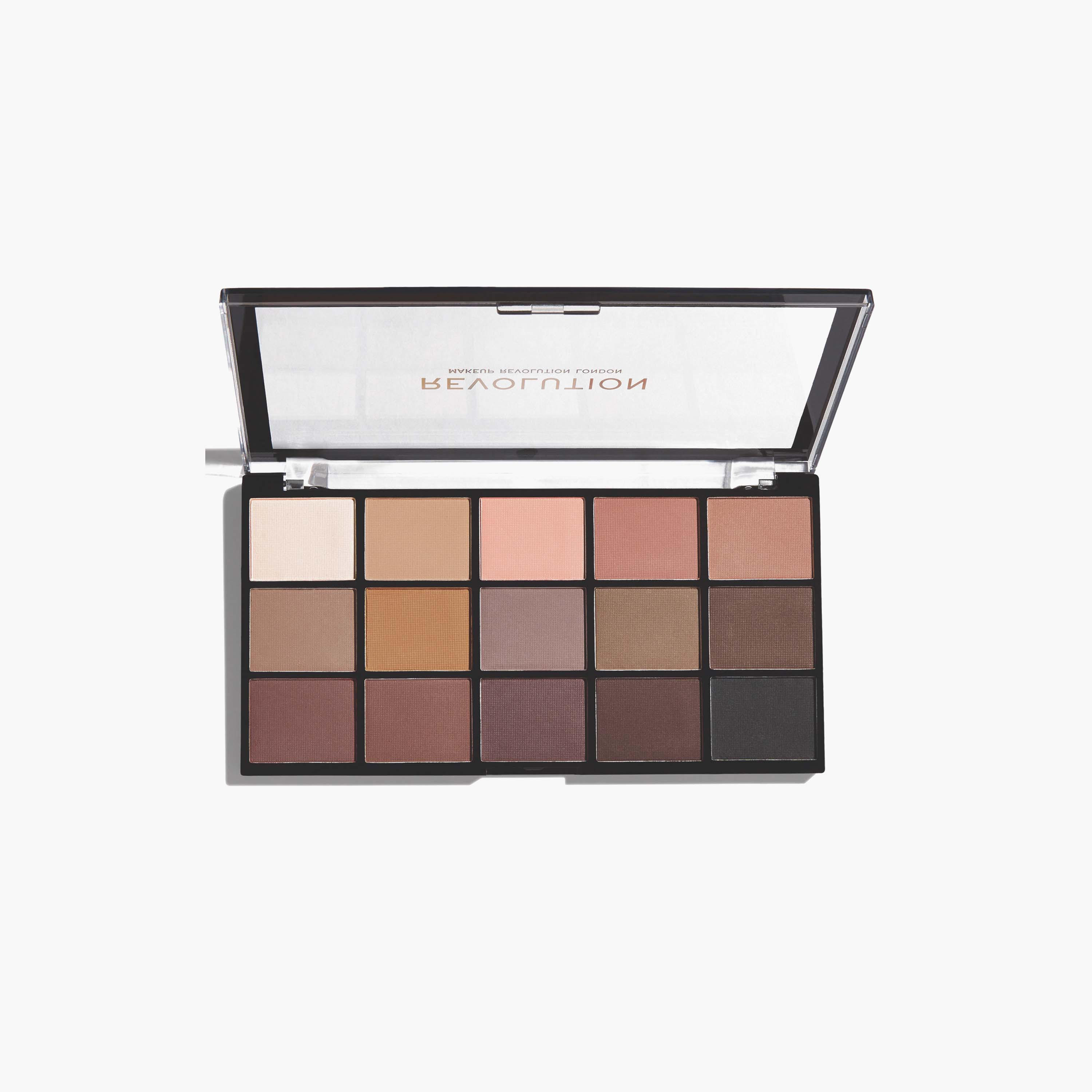 Makeup Revolution Re-Loaded Palette Basic Mattes - 16.5 gms-beautyandpersonalcare-makeup-eyes-eyeshadows-image-2