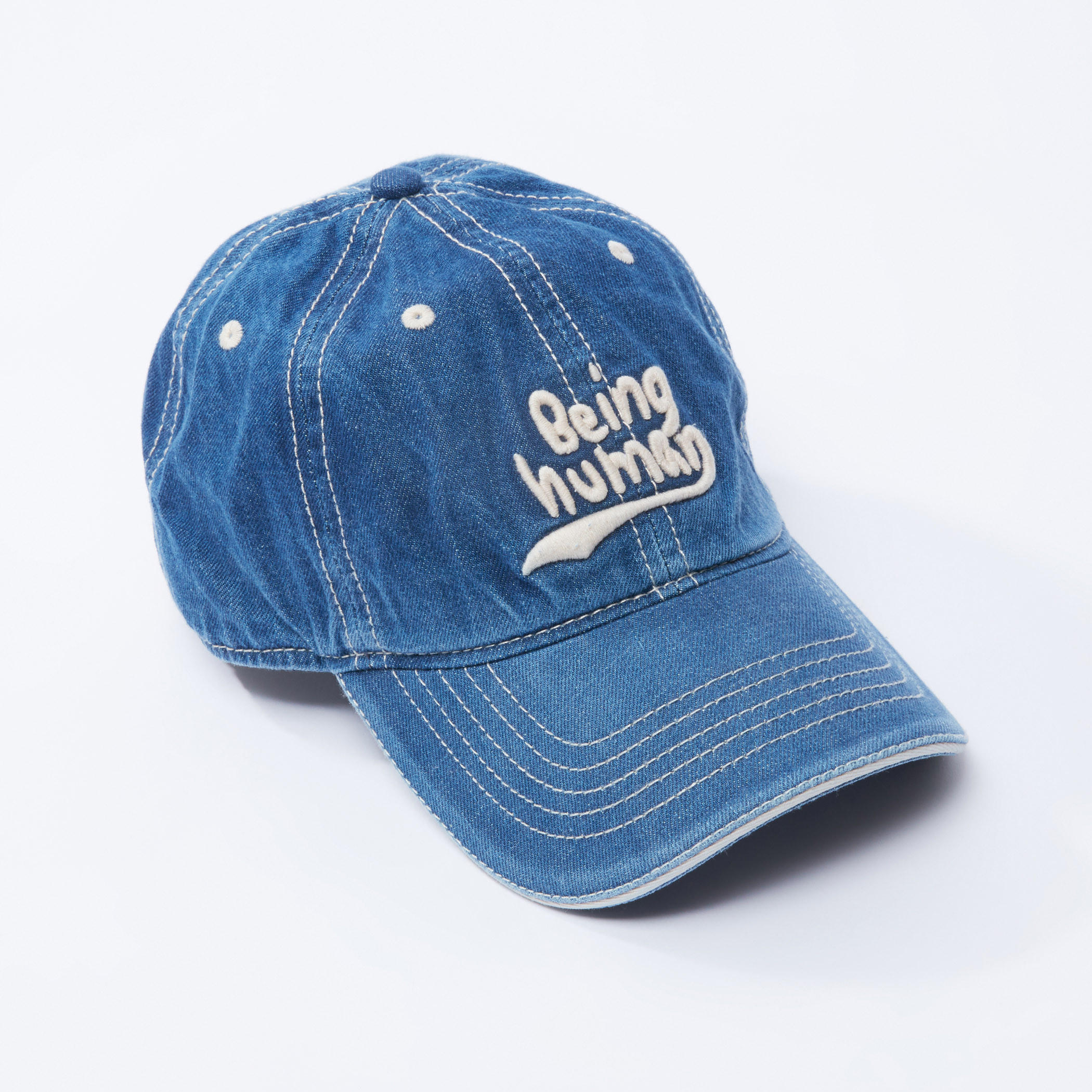 قبعة كاب مطرّزة بدرزات بيينج هيومان-men-caps-image-3
