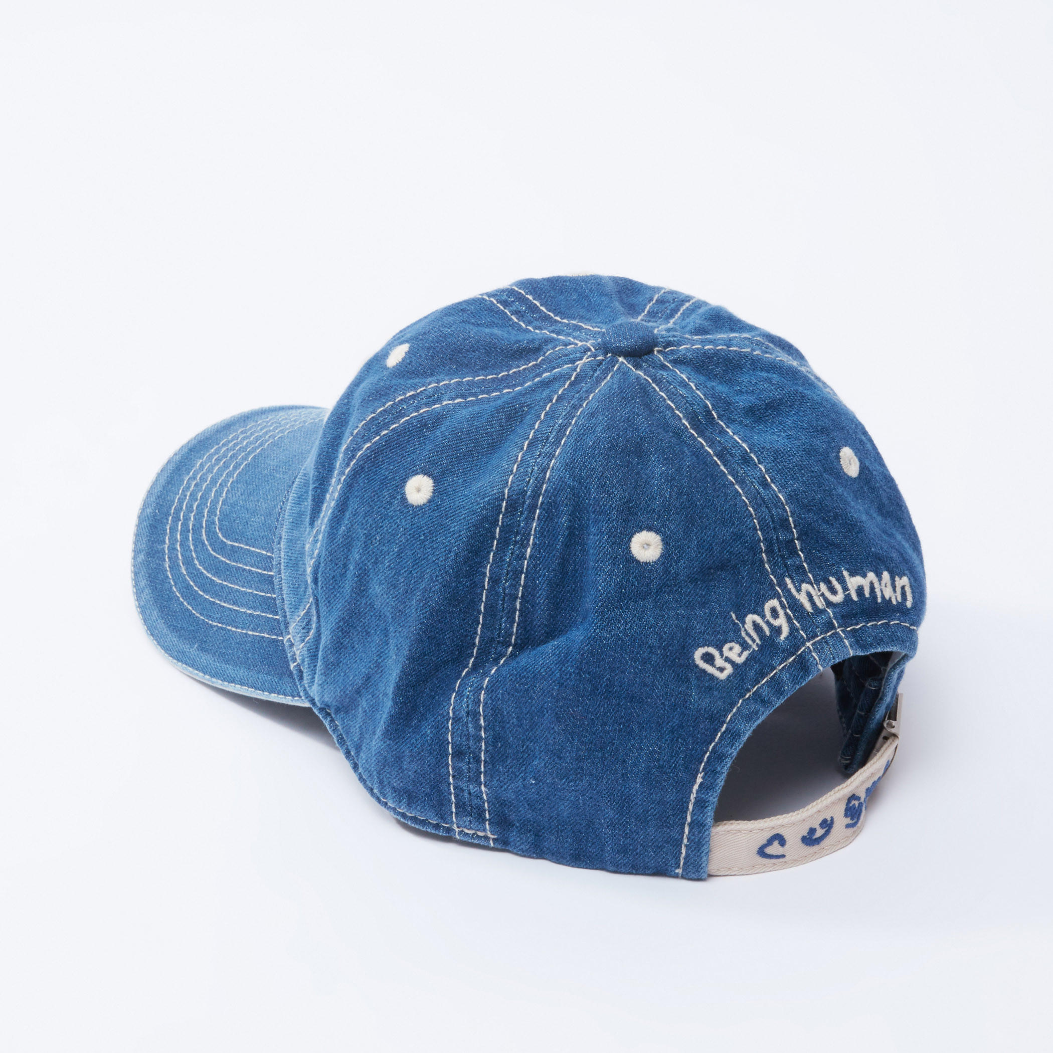 قبعة كاب مطرّزة بدرزات بيينج هيومان-men-caps-image-1