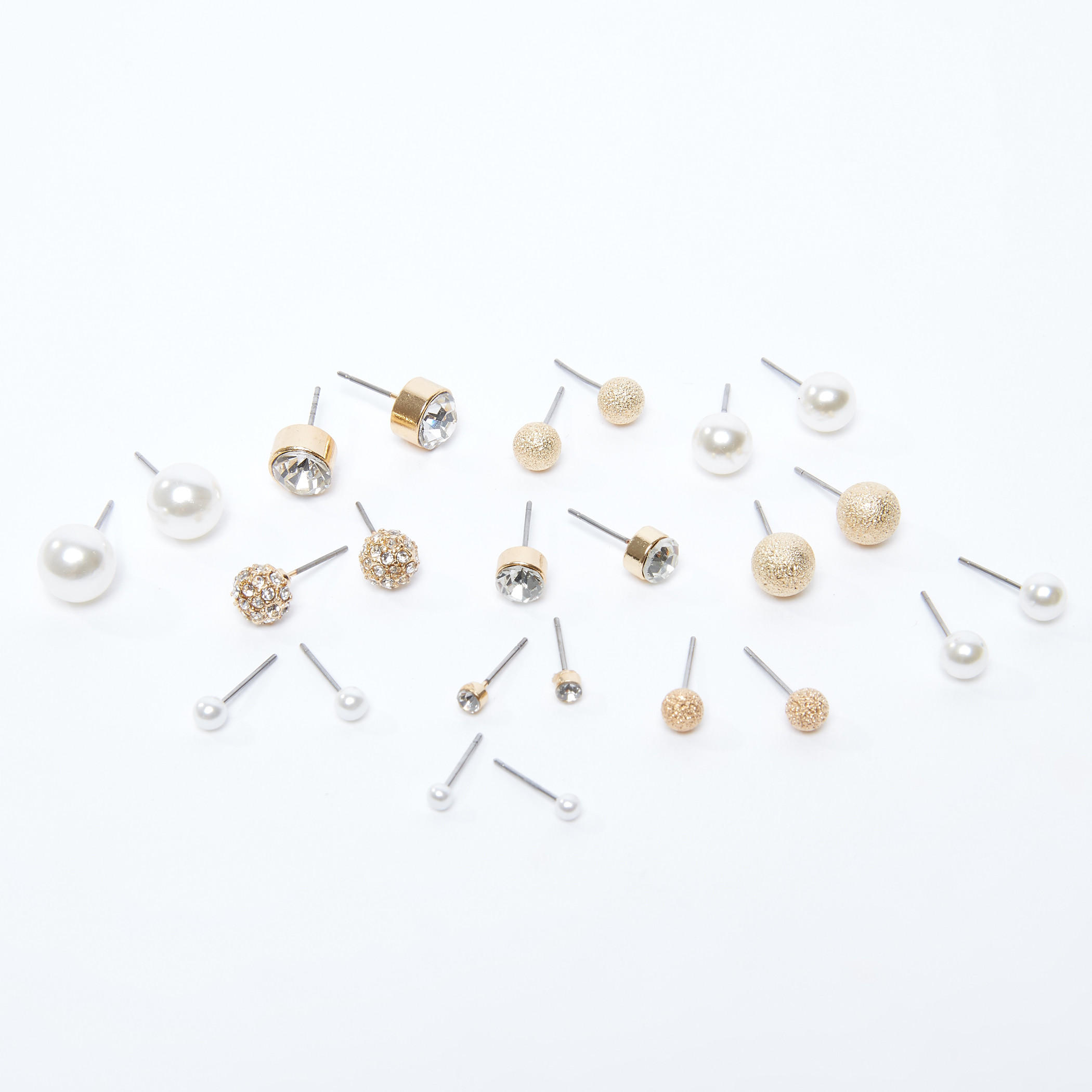 أقراط مستديرة بمكبس إغلاق-women-watchesandjewellery-jewellery-earrings-image-3