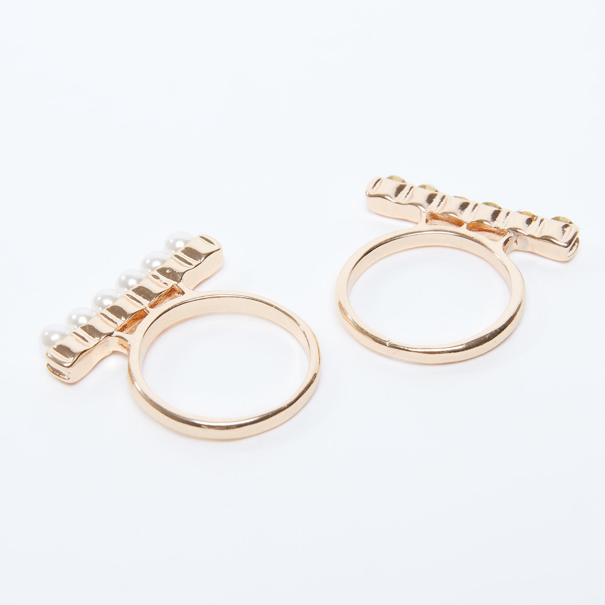 خاتم ميتاليك - طقم من قطعتين-women-watchesandjewellery-jewellery-rings-image-3