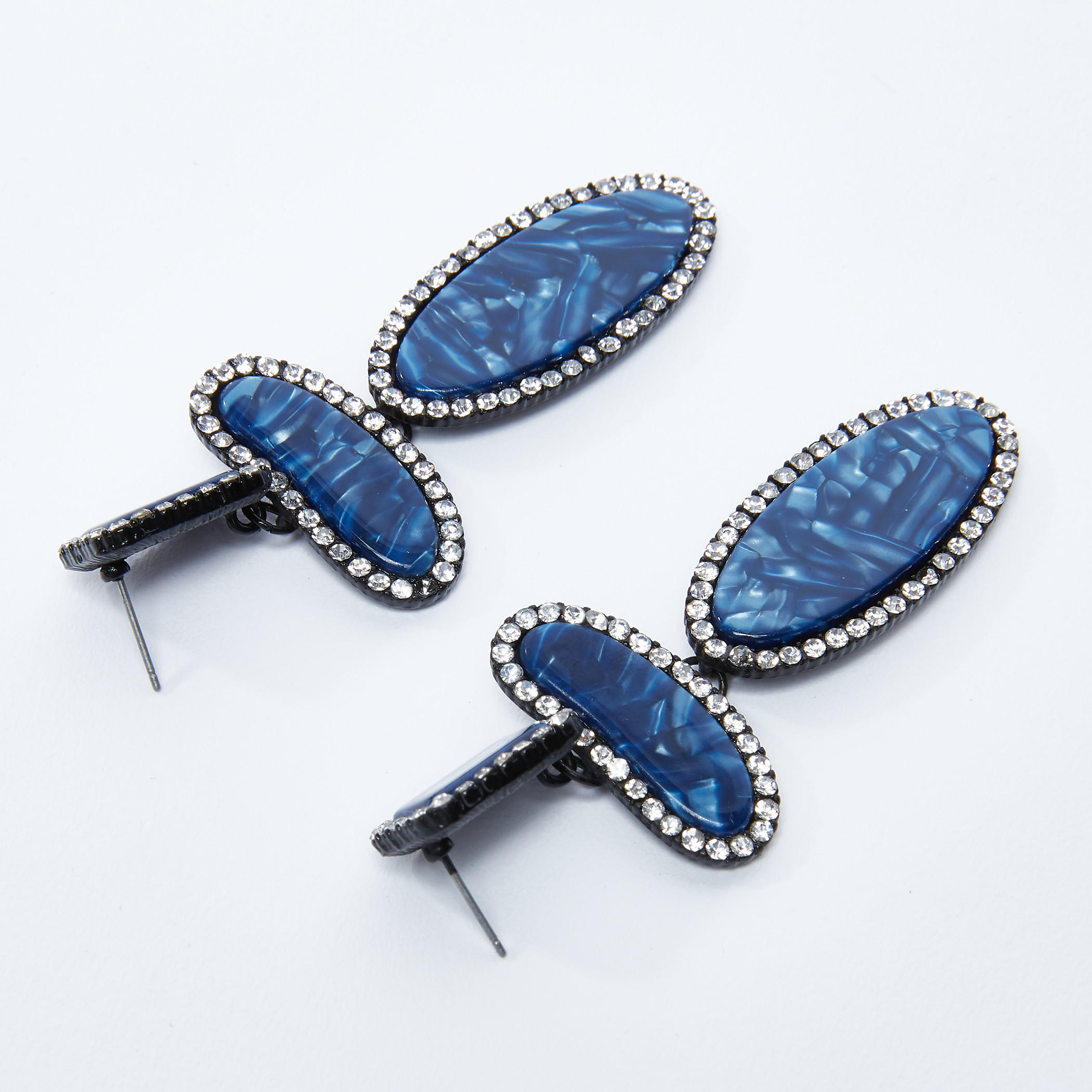 Dangling Earrings with Studded Detail-women-watchesandjewellery-jewellery-earrings-image-4