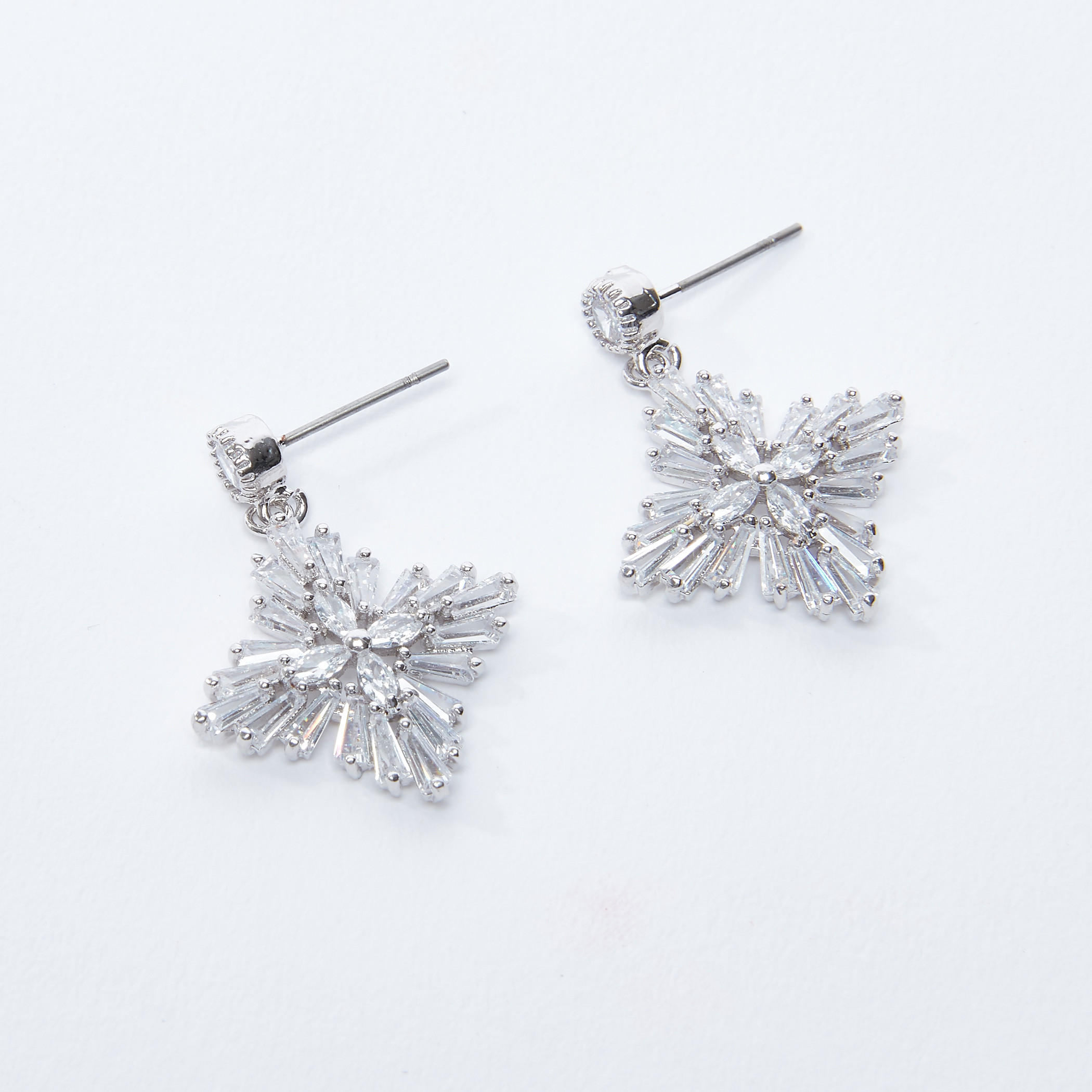 Studded Dangling Earrings-women-watchesandjewellery-jewellery-earrings-image-1