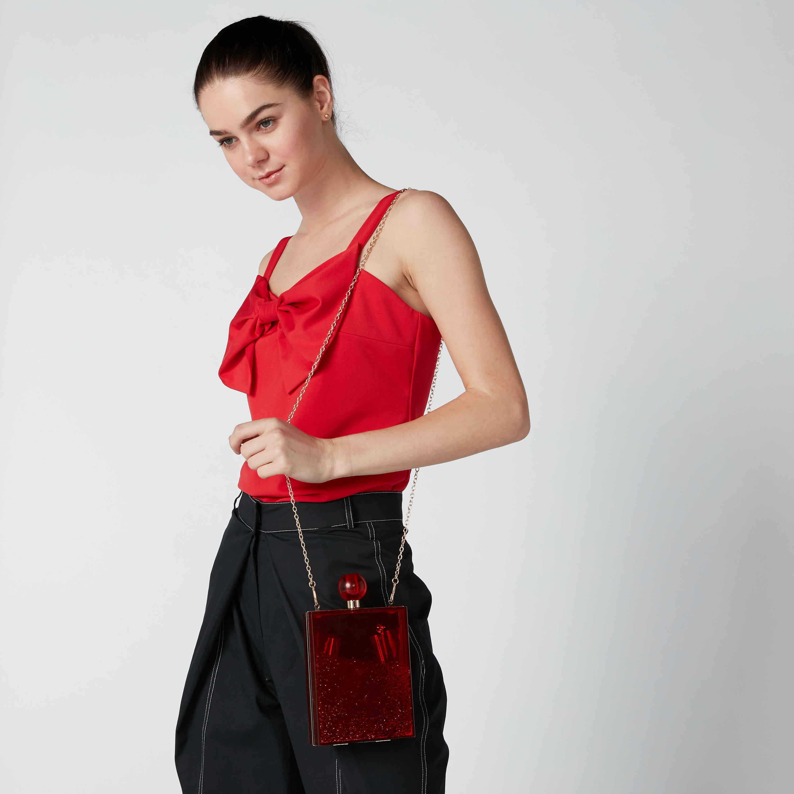 حقيبة كلاتش جليتر بسلسلة ميتاليك-men-bags-image-3