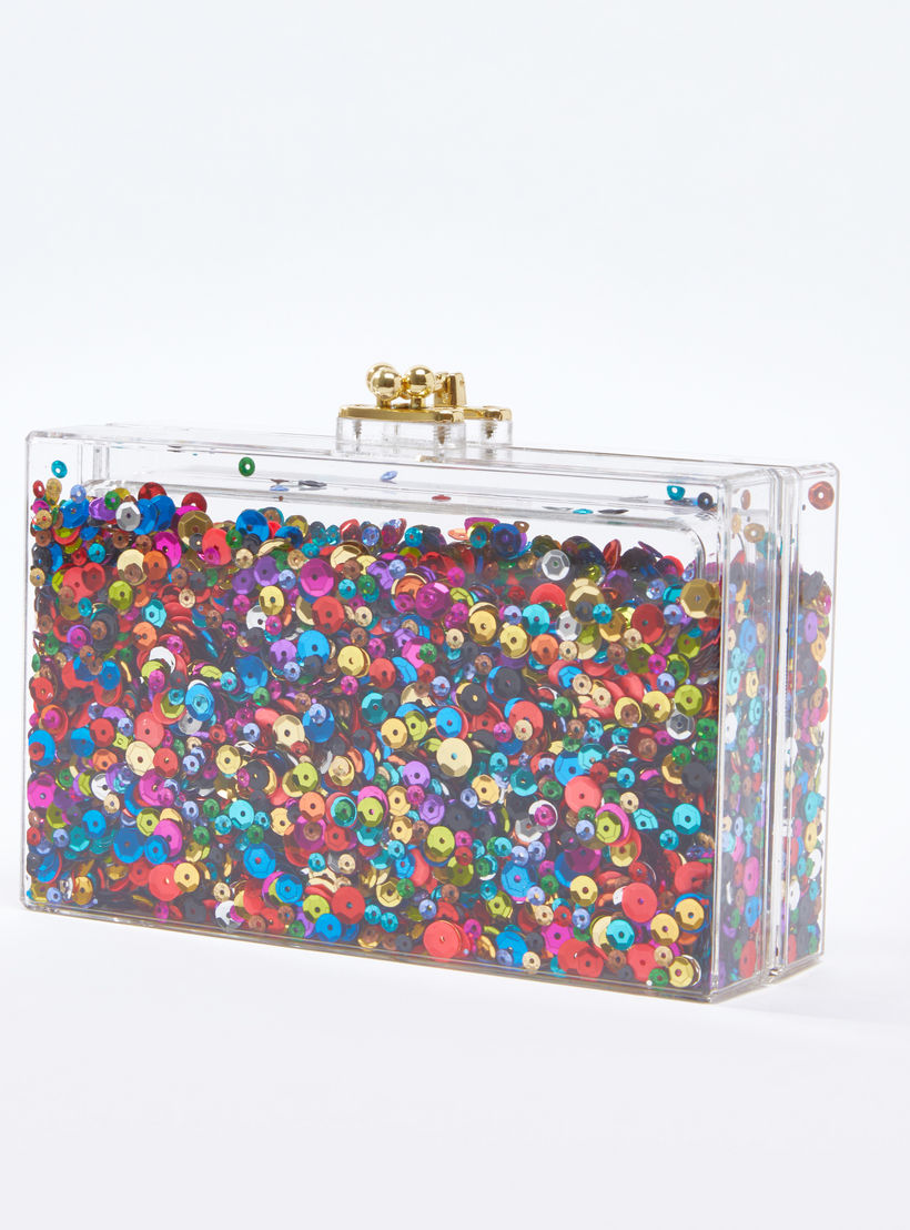 حقيبة كلاتش شفّافة بتفاصيل ترتر-women-bagsandwallets-handbags-image-4