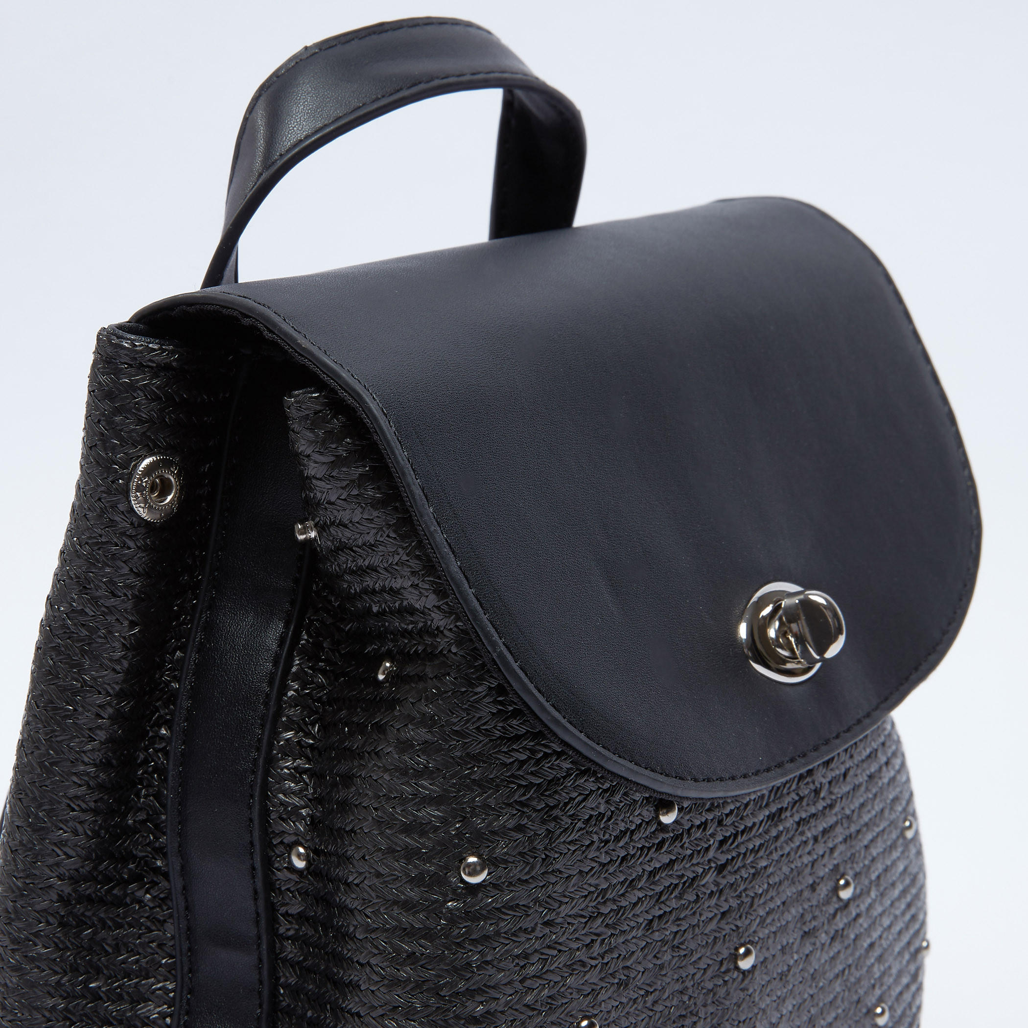 حقيبة ظهر مرصعة بقفل إغلاق وحمالات قابلة للتعديل-women-bagsandwallets-handbags-image-2