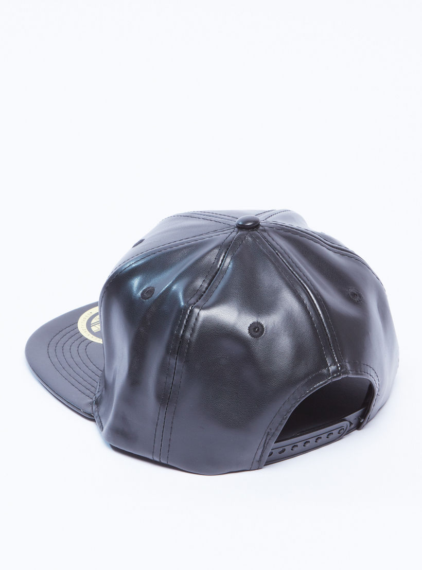 Batman Embroidered Applique Cap with Snap Closure-men-caps-image-3