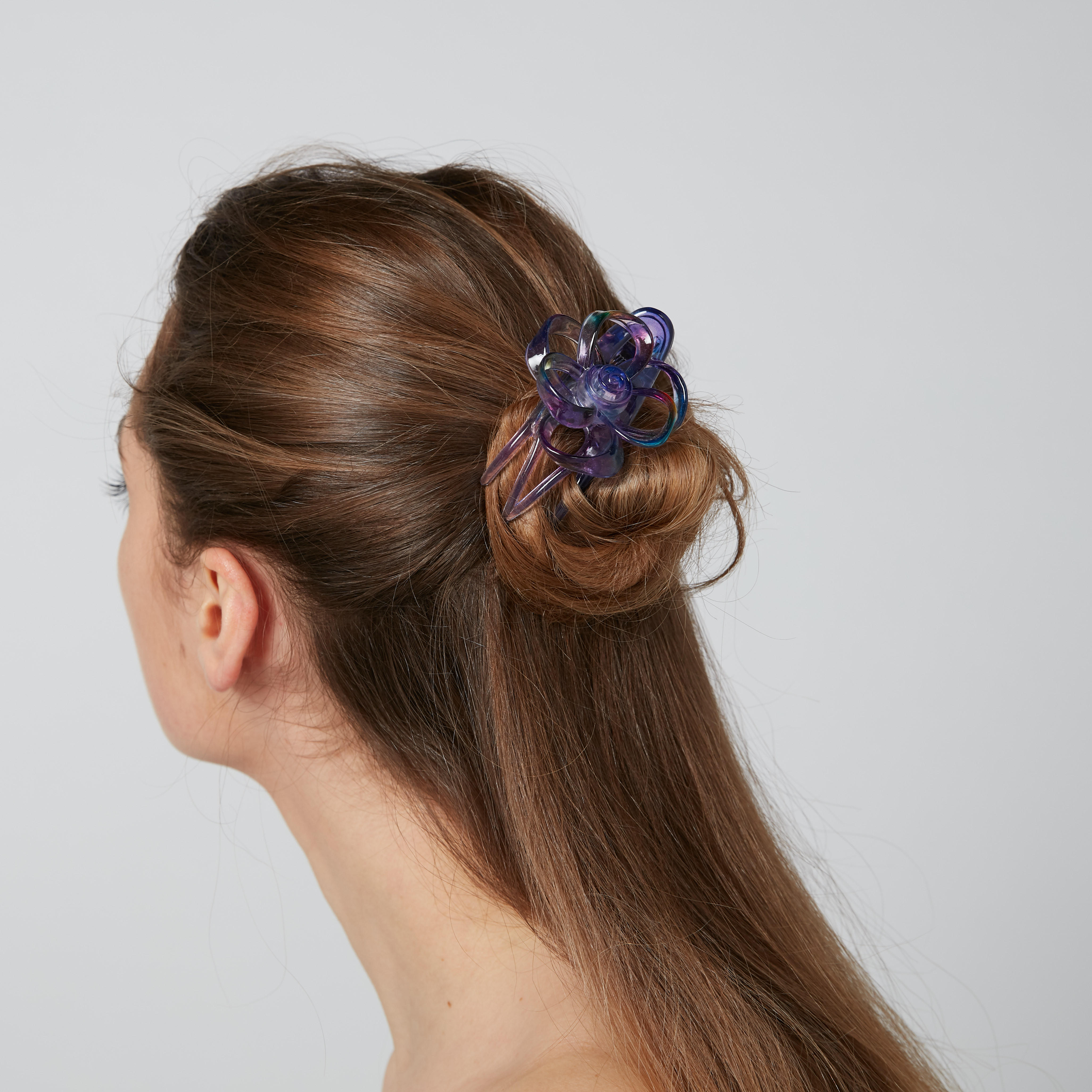 Flower Design Hair Clamp-women-hairaccessories-image-2