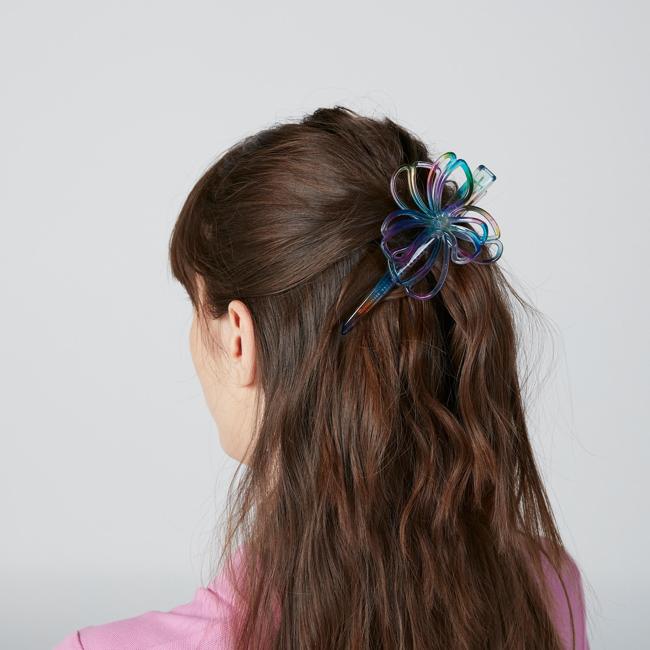 مشبك شعر بتزيينات زهرية-women-hairaccessories-image-2