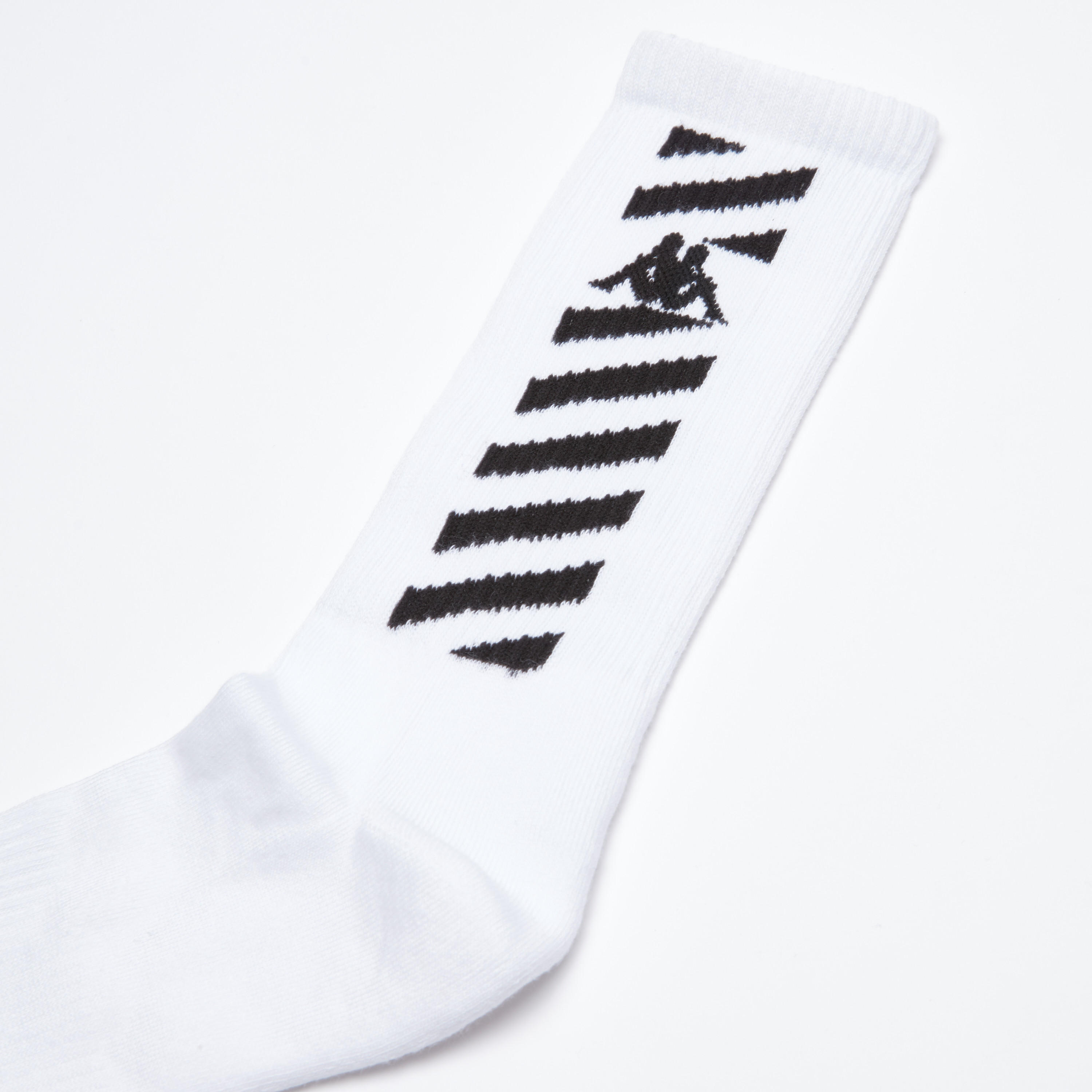 Kappa Printed Crew Length Socks-men-socks-image-2