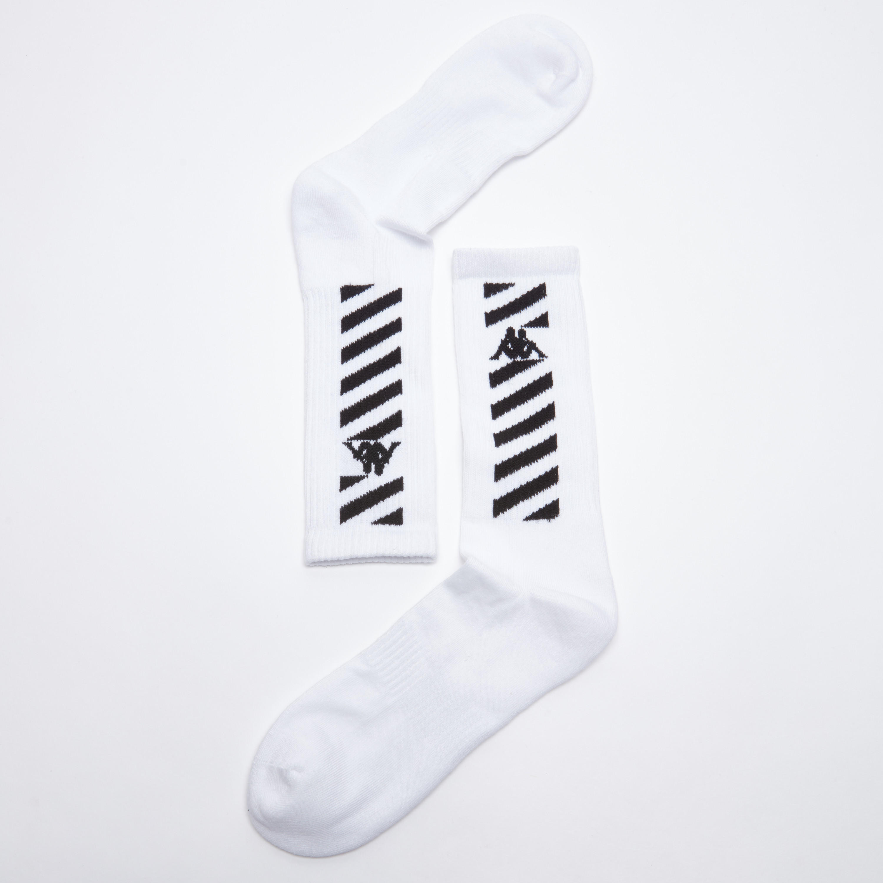 Kappa Printed Crew Length Socks-men-socks-image-3