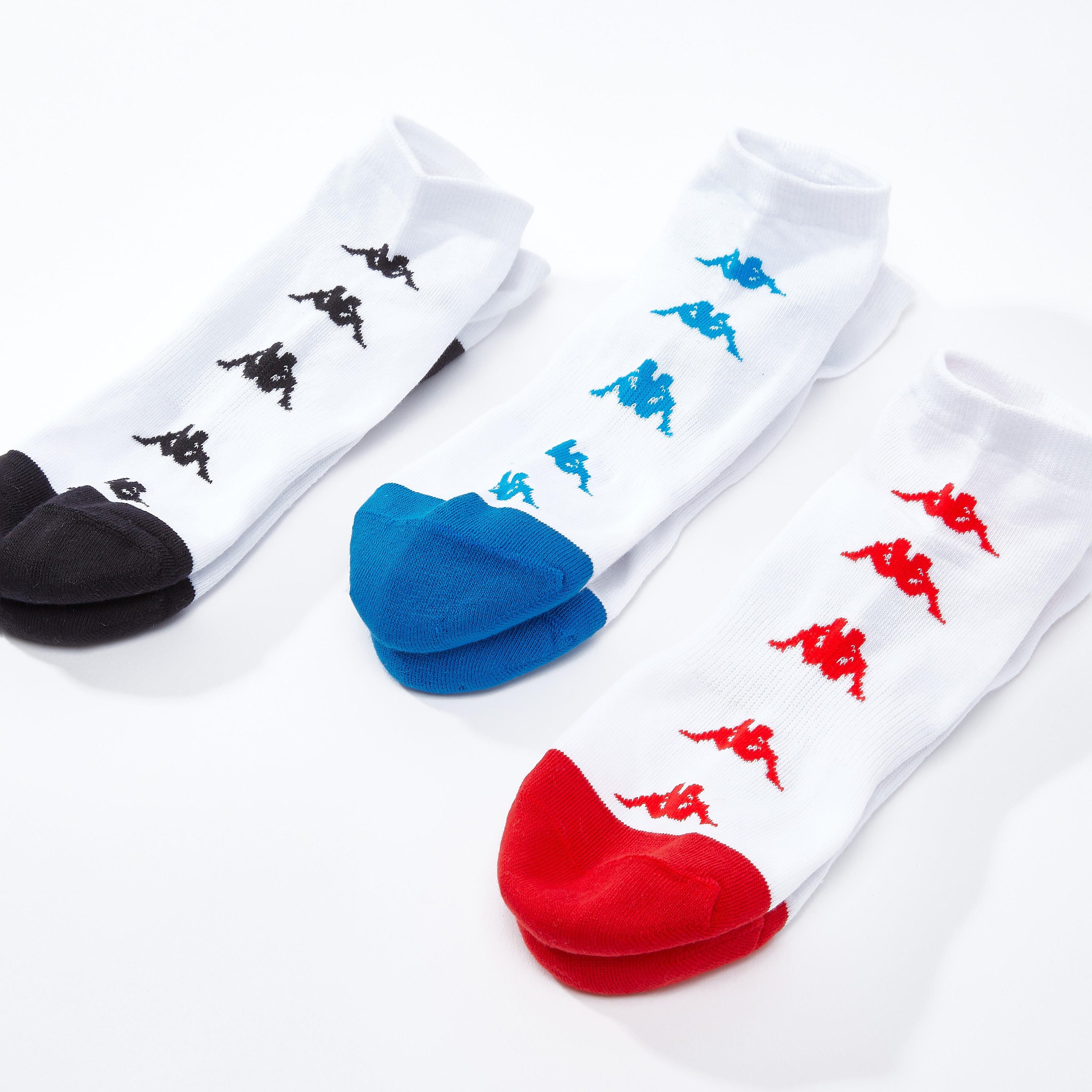 جوارب بطول الكاحل بطبعات من كابا - طقم من 3 أزواج-men-socks-image-1