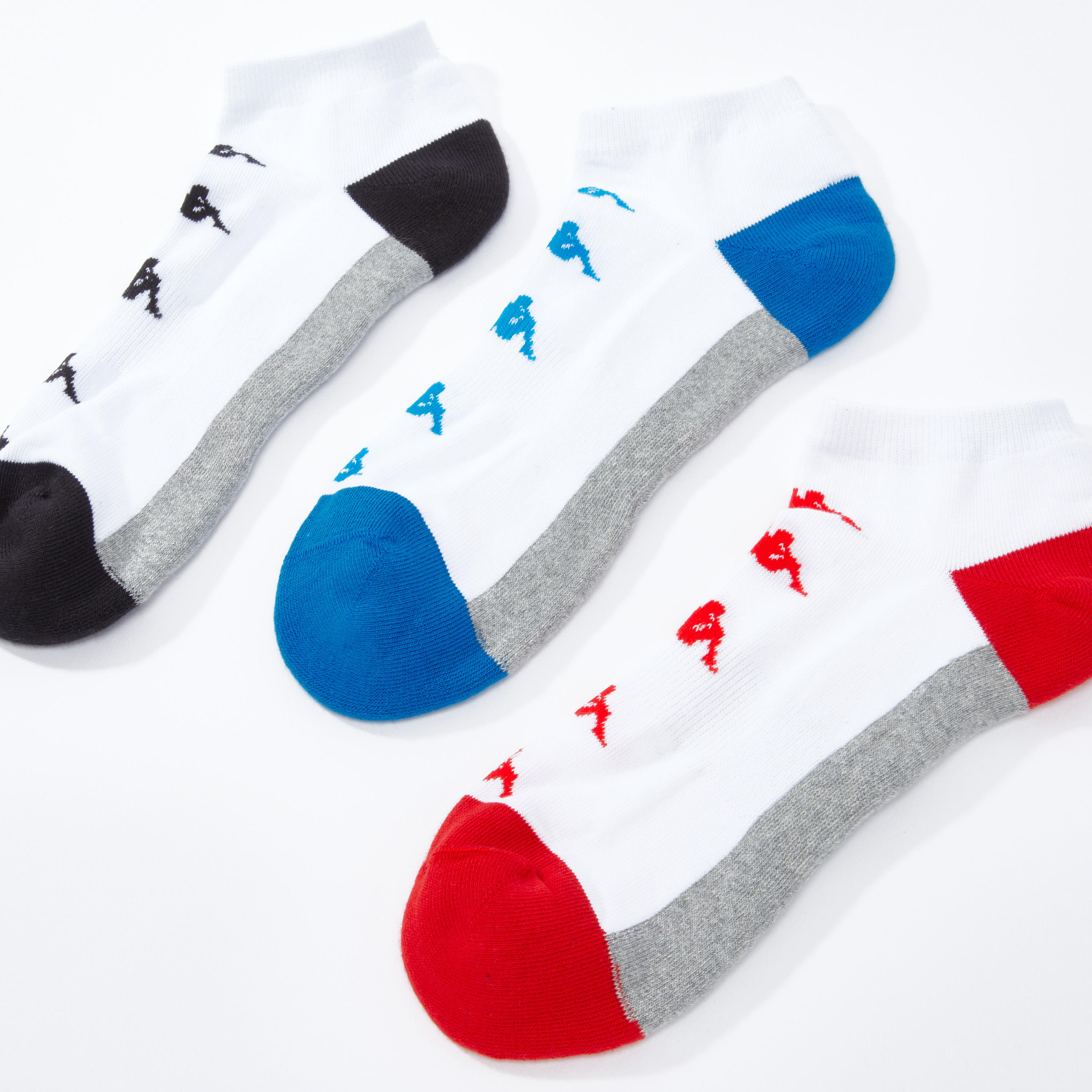 جوارب بطول الكاحل بطبعات من كابا - طقم من 3 أزواج-men-socks-image-3