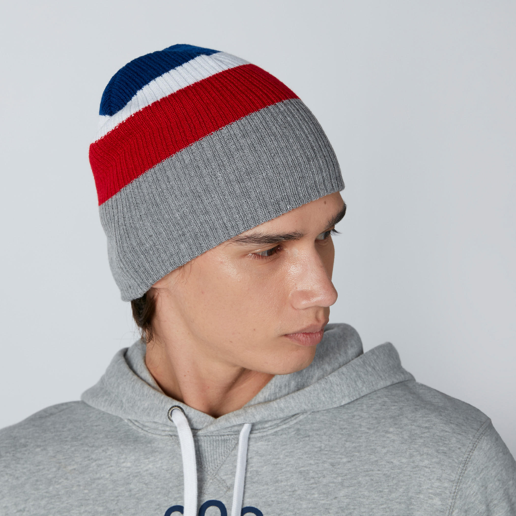 Striped and Textured Cap-men-caps-image-2