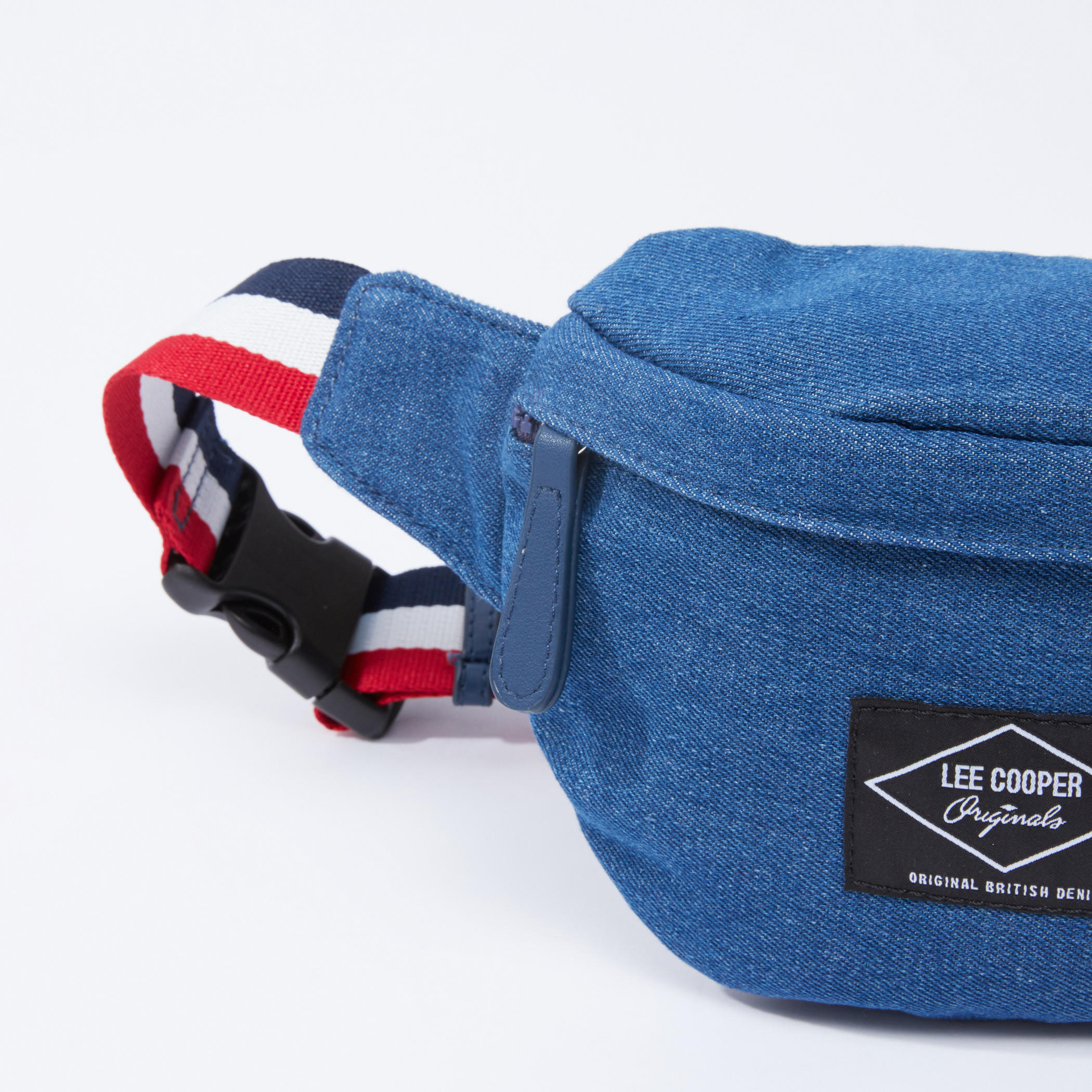 Lee Cooper Fanny Pack with Striped Strap-men-bags-image-5
