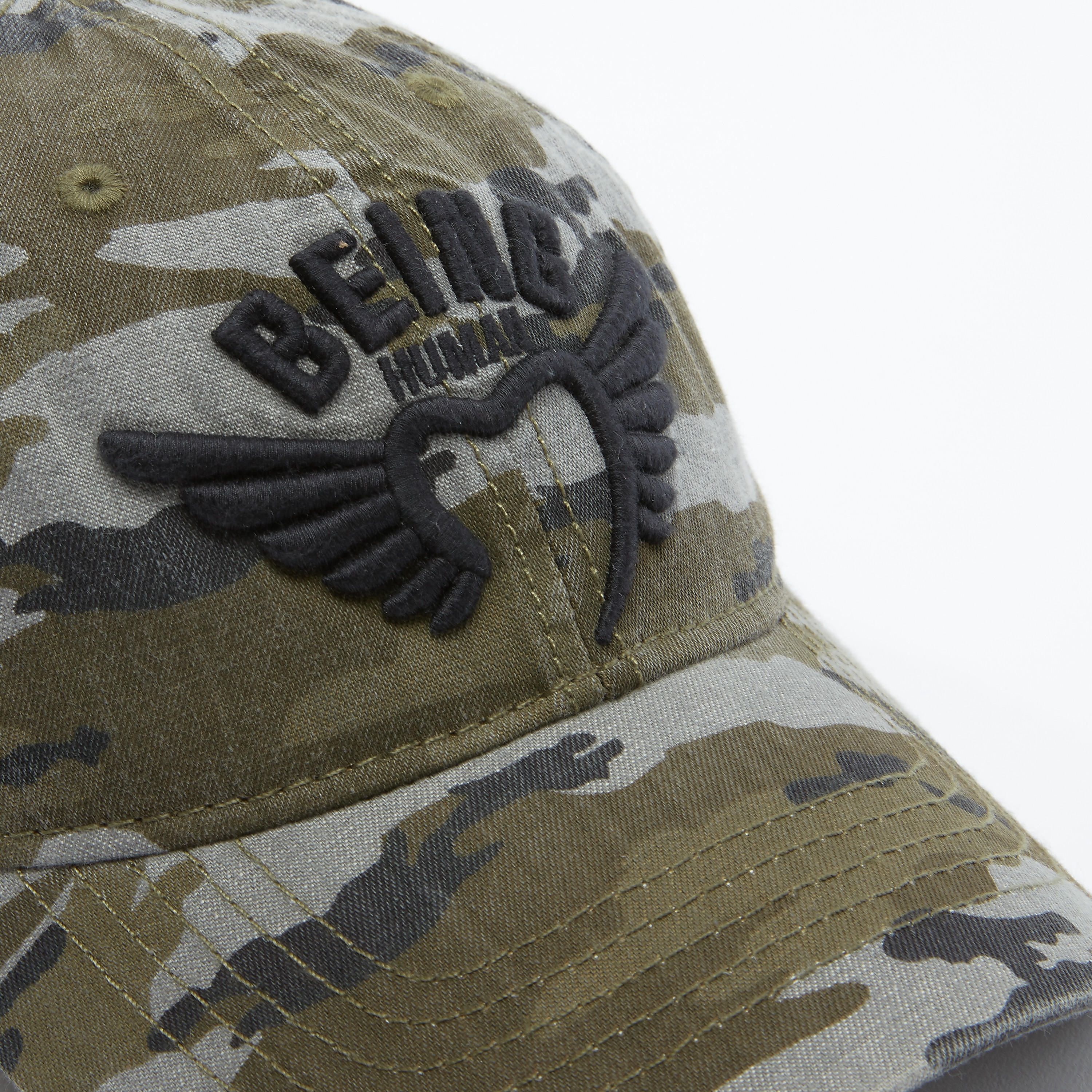 Being Human Camouflage Printed Cap-men-caps-image-3