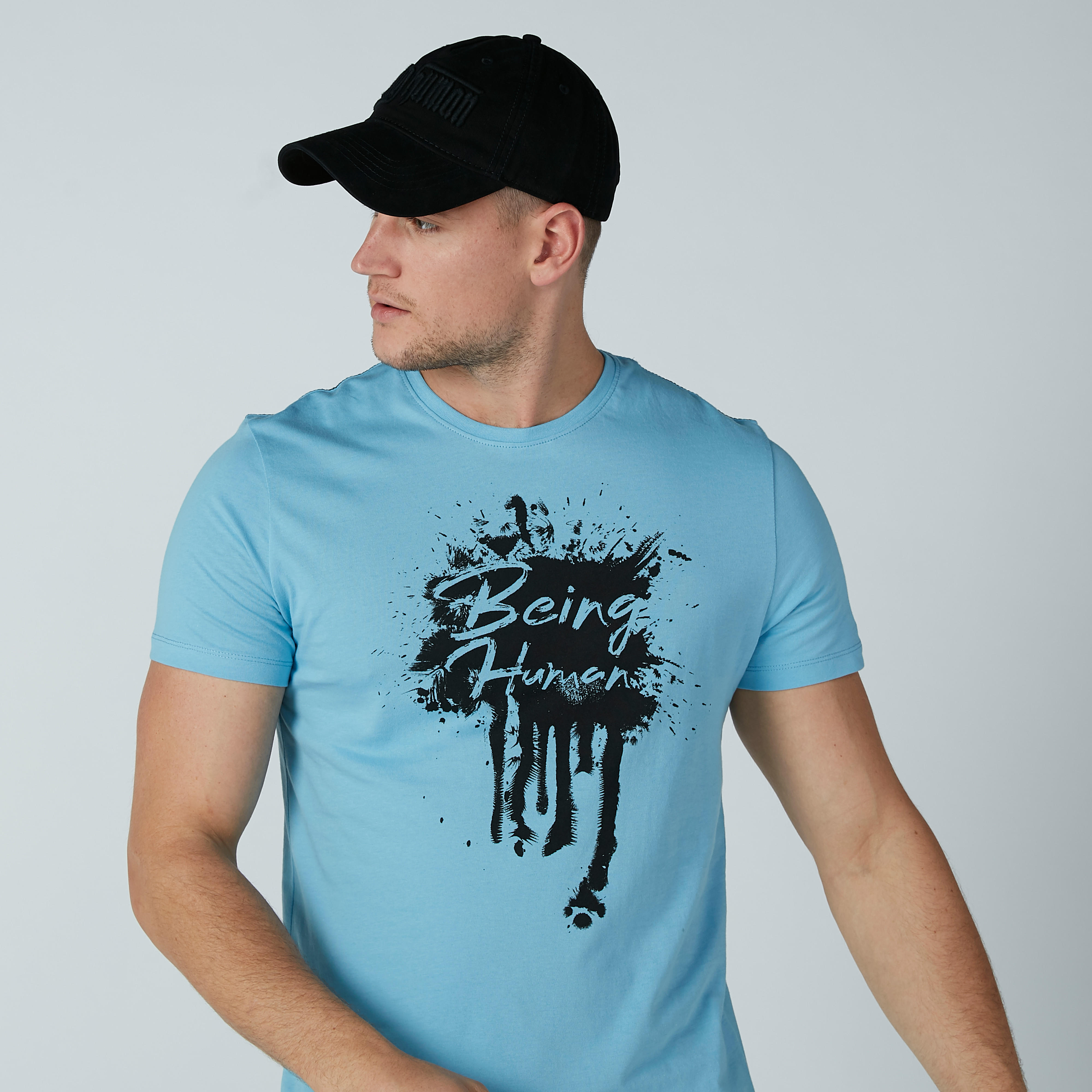 قبعة كاب مطرزة بيينج هيومان-men-caps-image-2