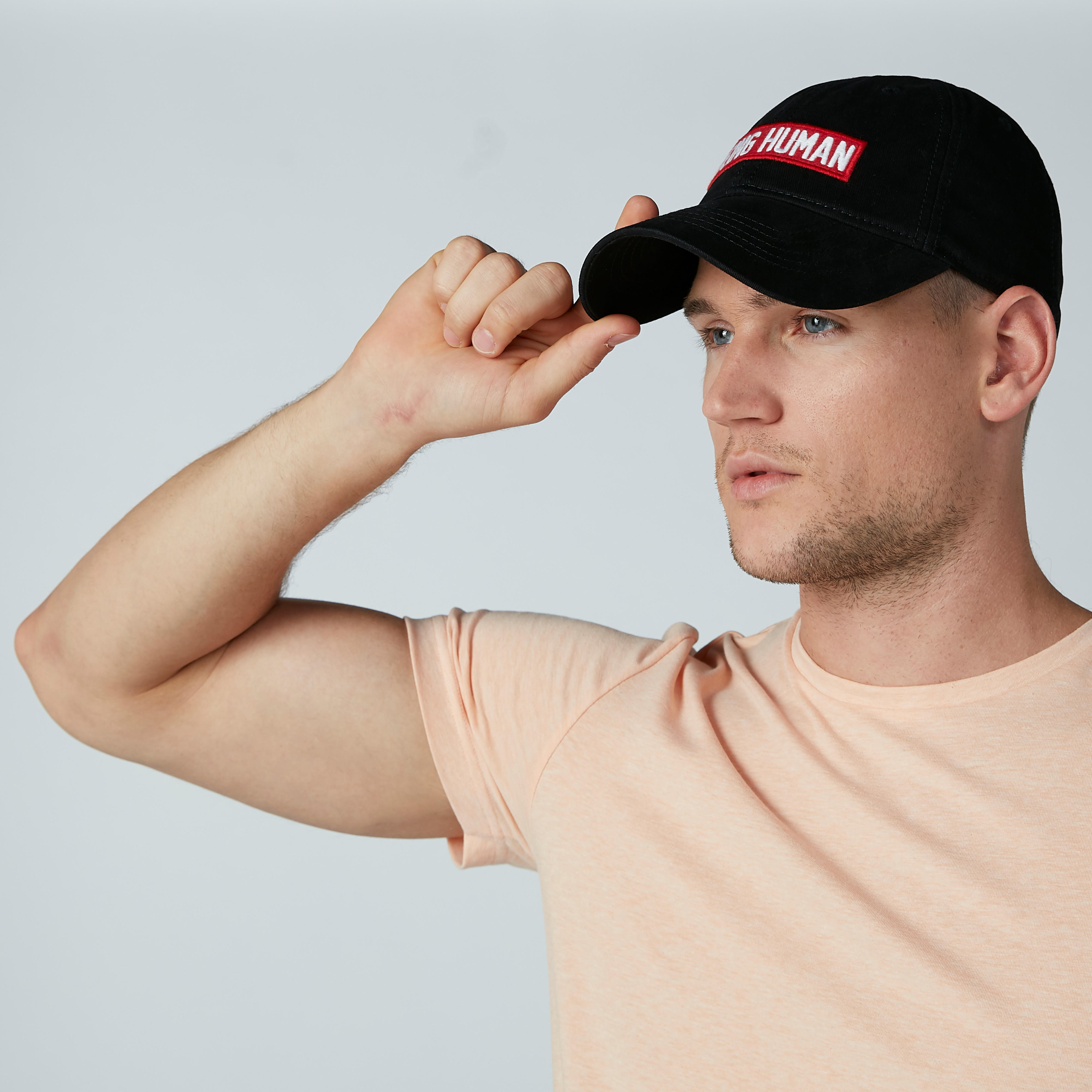 Being Human Logo Embroidered Cap-men-caps-image-2