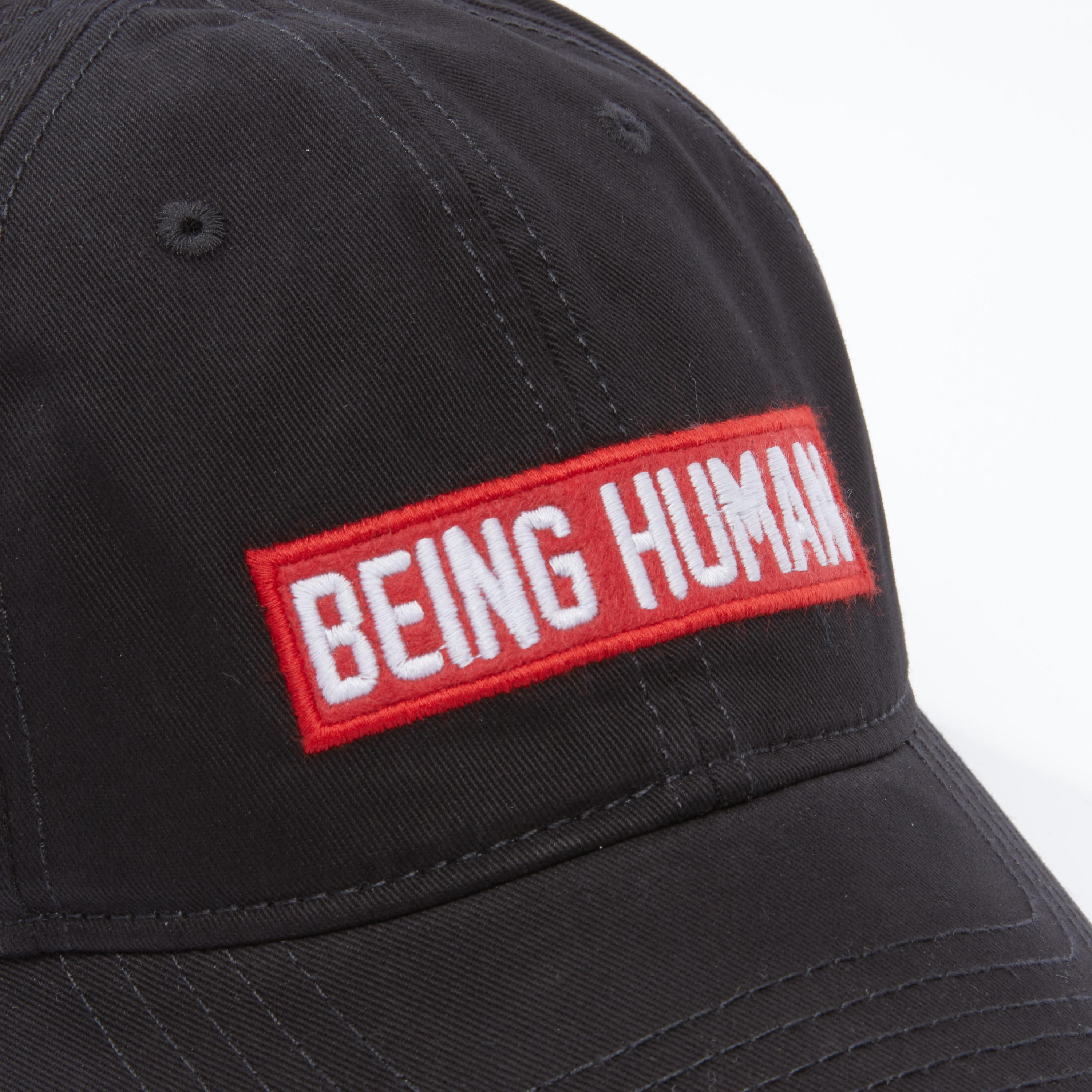 Being Human Logo Embroidered Cap-men-caps-image-3