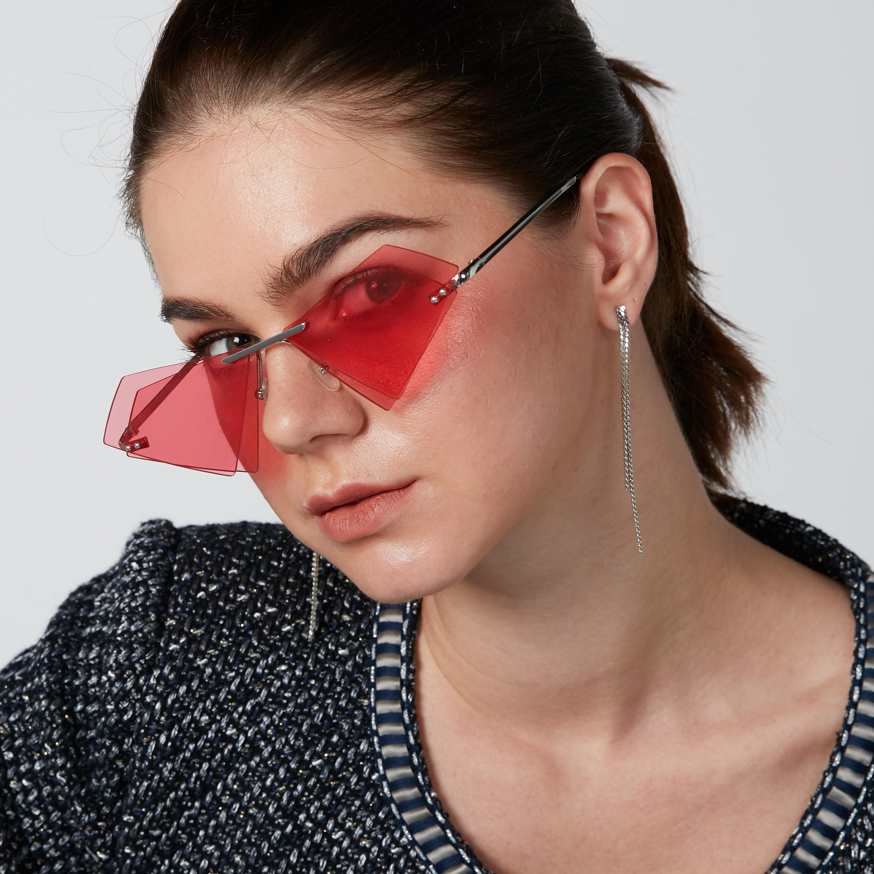 Clubmaster Sunglasses with Nose Pads-women-sunglasses-image-2