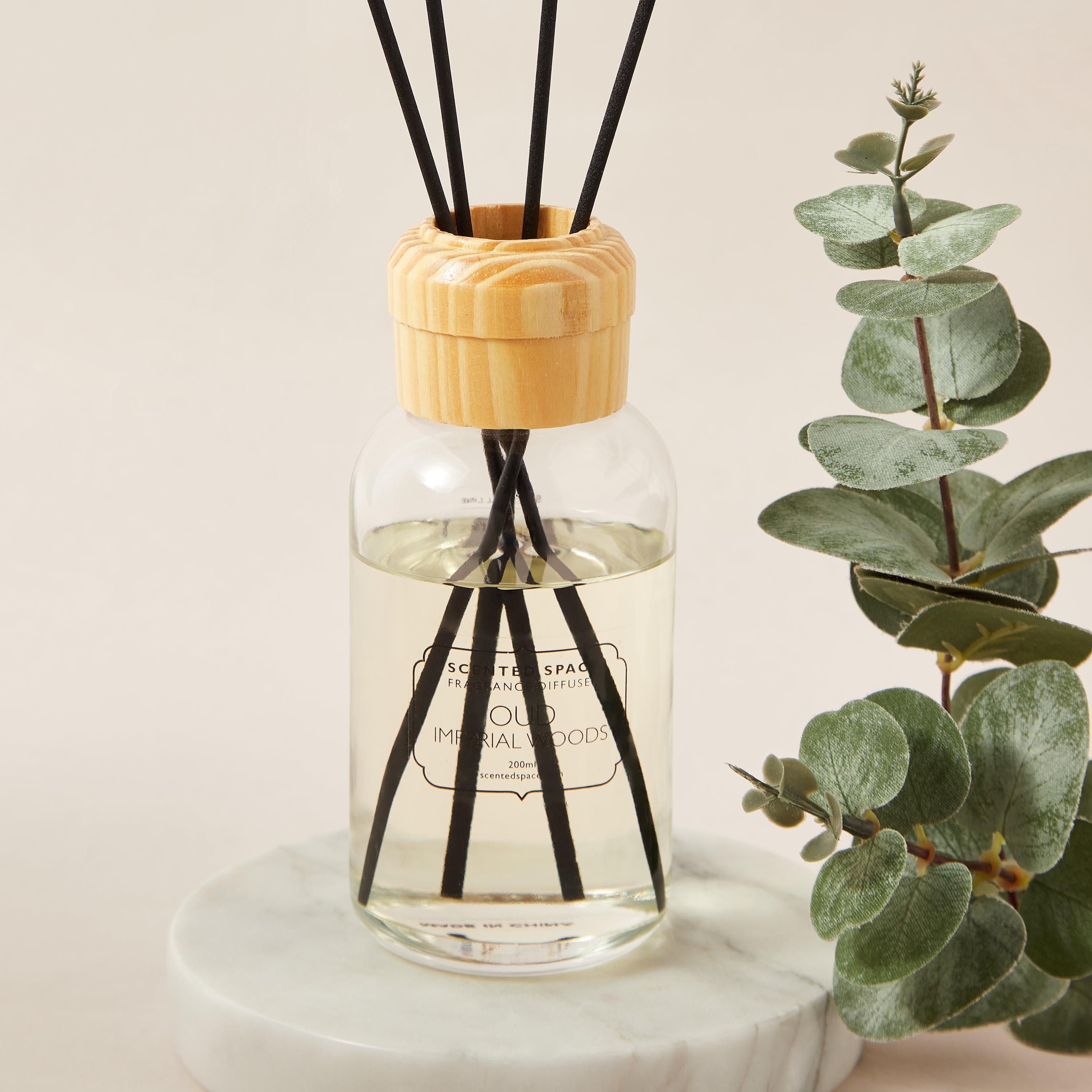 Scented Space Lavender Woods Fragrance Reed Diffuser - 200 ml-household-homefragrance-reeddiffusers-image-9