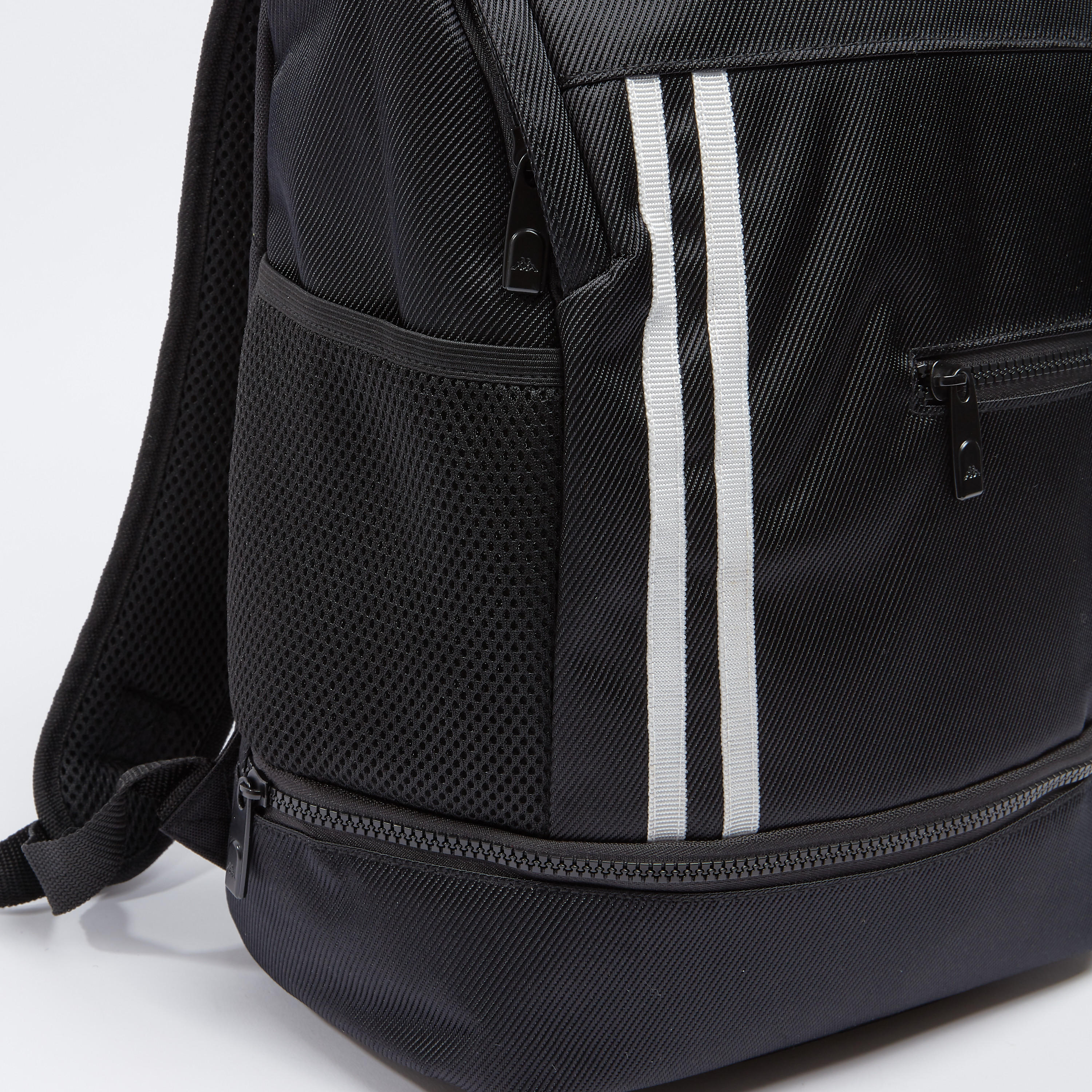 Kappa Textured Backpack with Zip Closure and Adjustable Backstraps-men-bags-image-3
