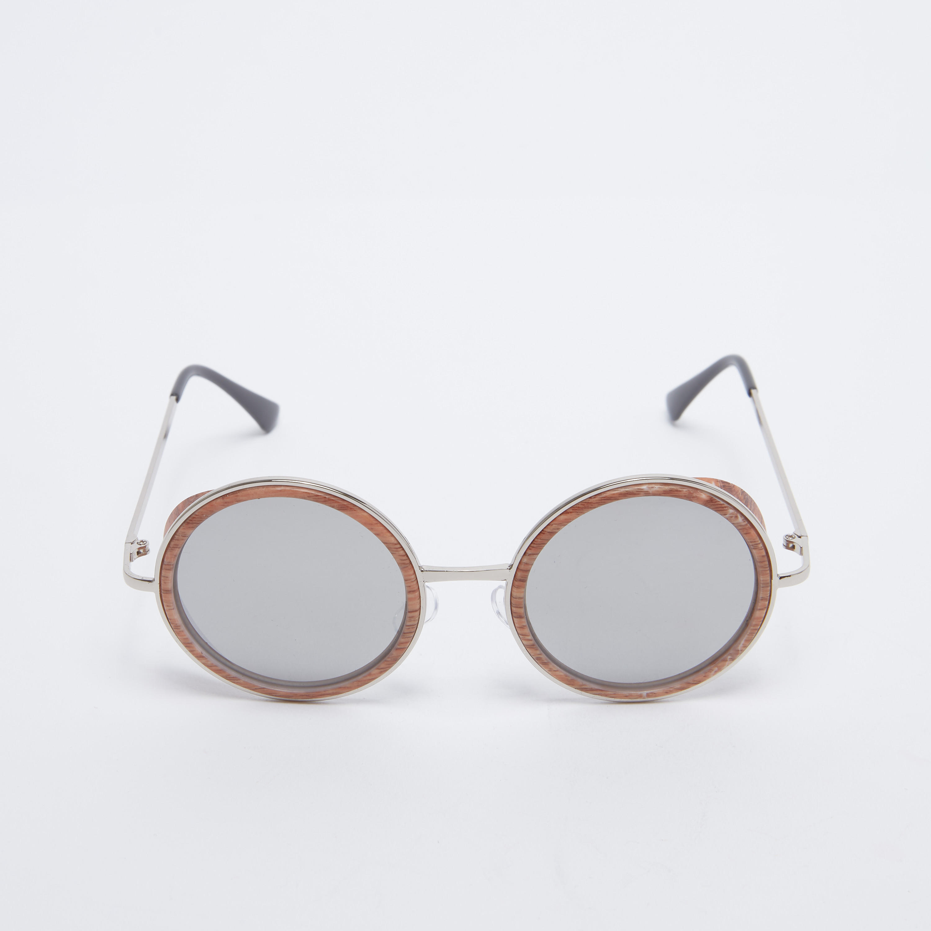 نظّارة شمسية مستديرة بإطار كامل وطبعات-women-sunglasses-image-4