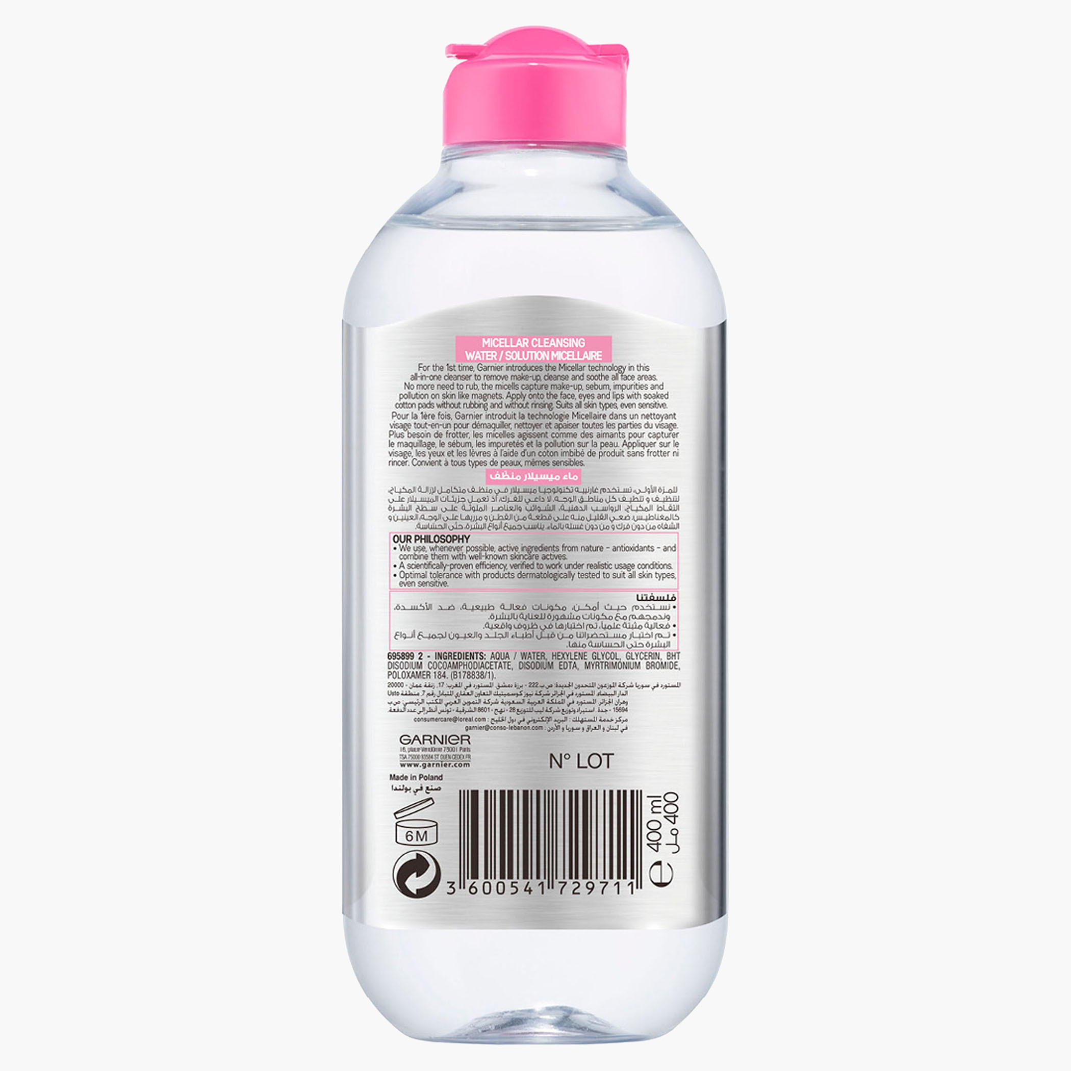 Garnier SkinActive Micellar Cleansing  Water Classic 400 ml-beautyandpersonalcare-makeup-face-makeupremovers-image-2