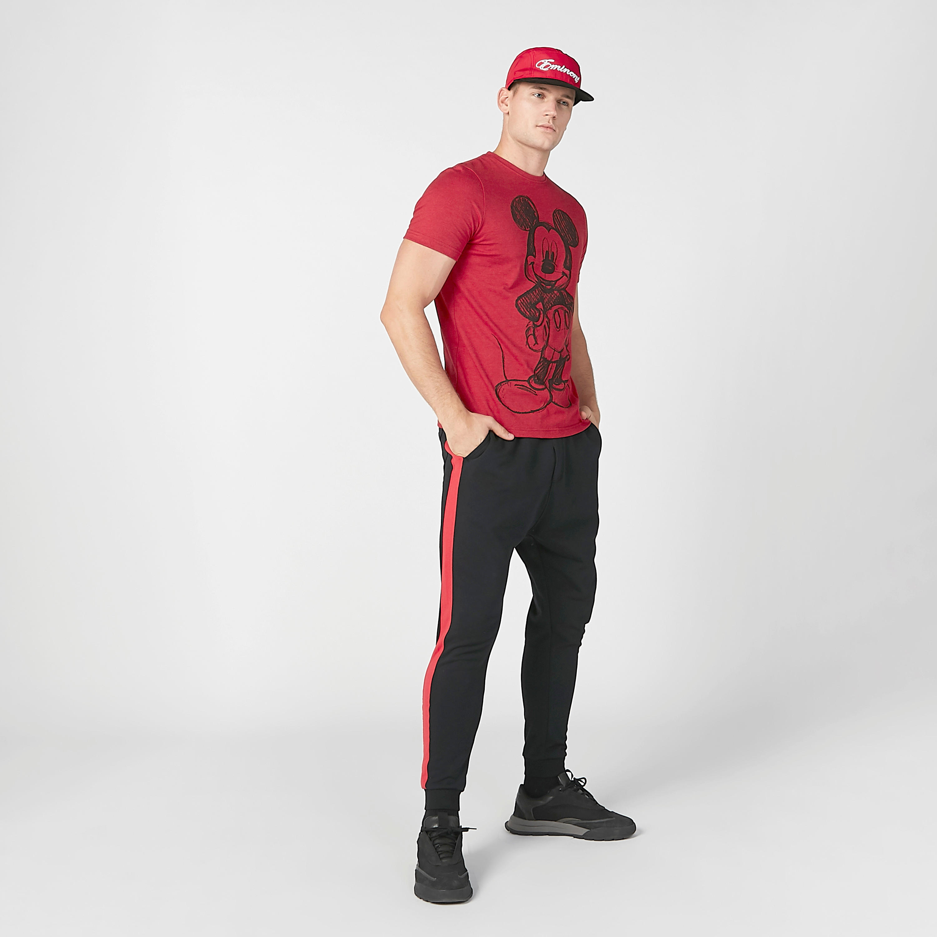 Textured Cap with Clip-On Closure-men-caps-image-2