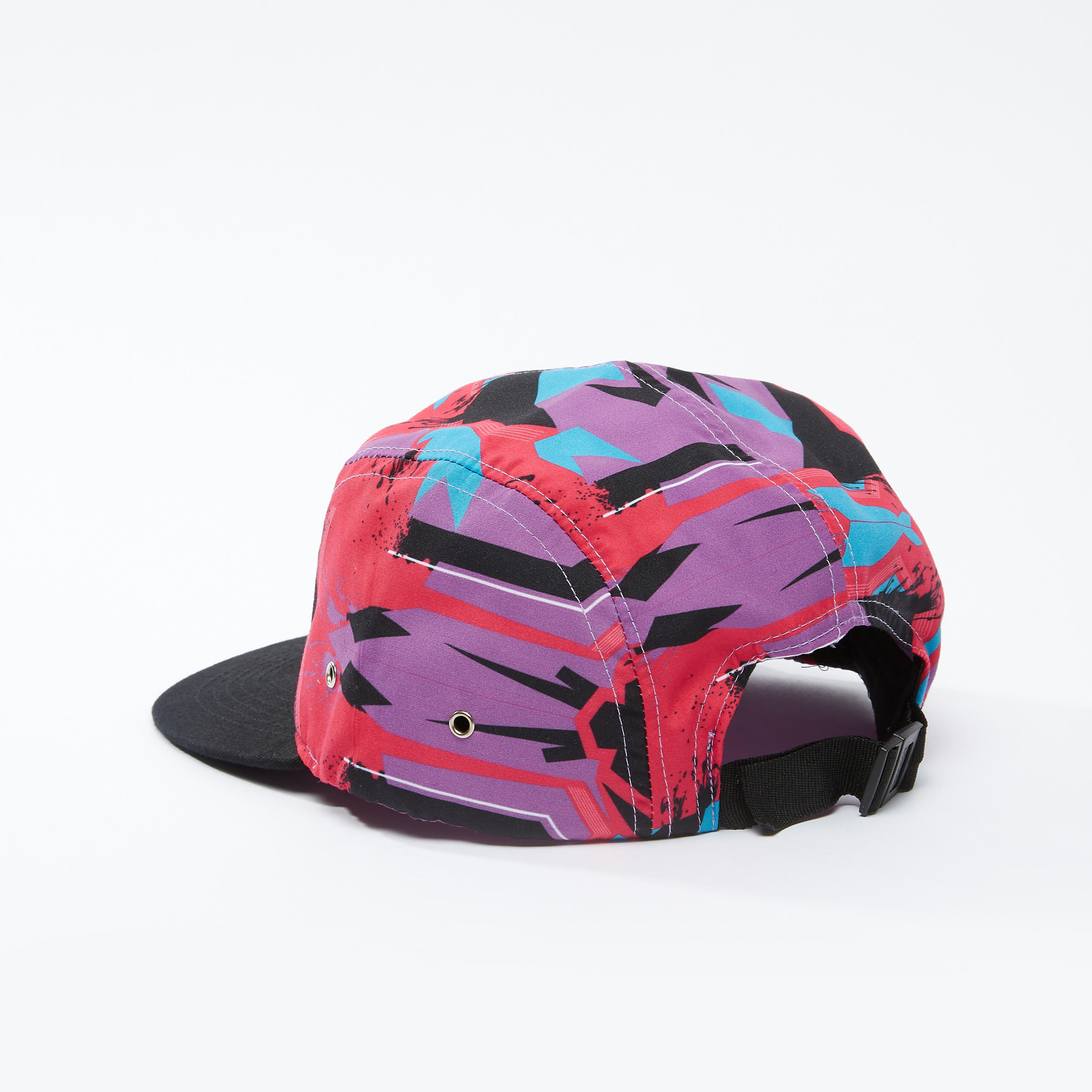 Printed Cap with Clip-On Closure-men-caps-image-3