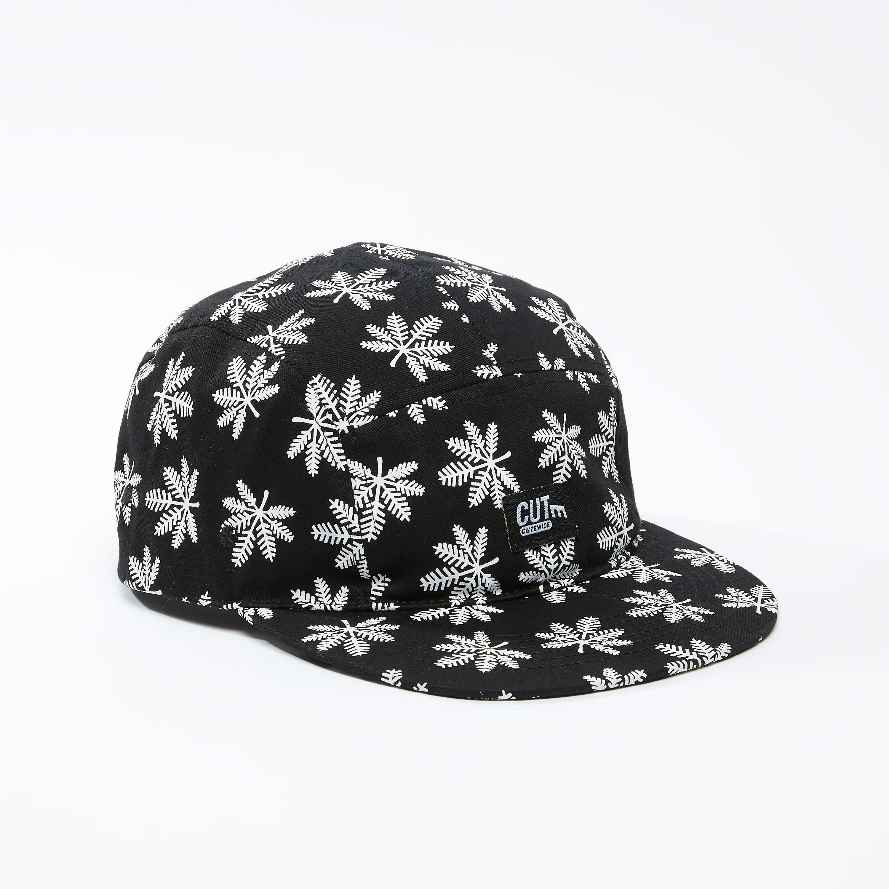 Printed Cap with Snap Closure-men-caps-image-1