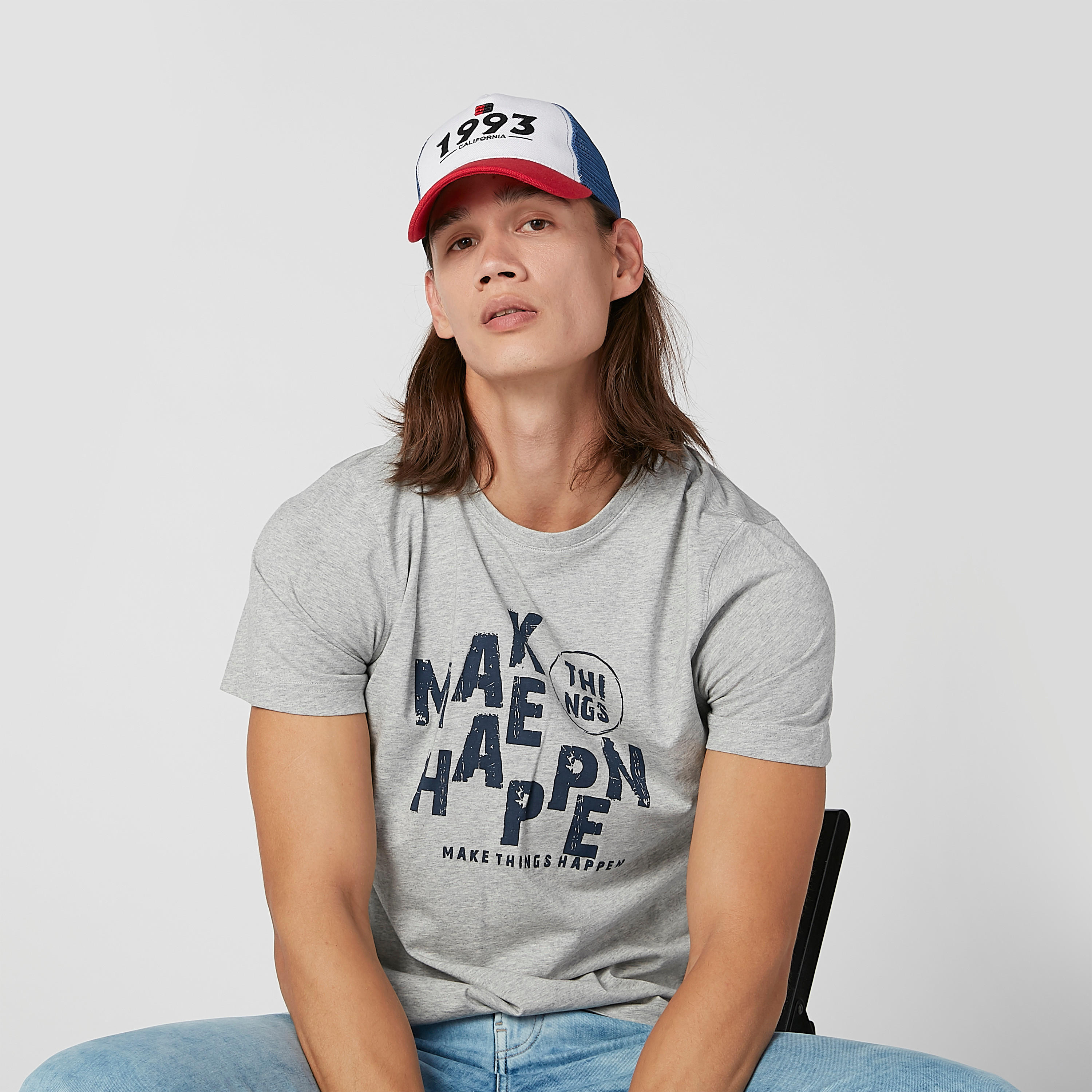 Textured Cap with Snap Closure-men-caps-image-2